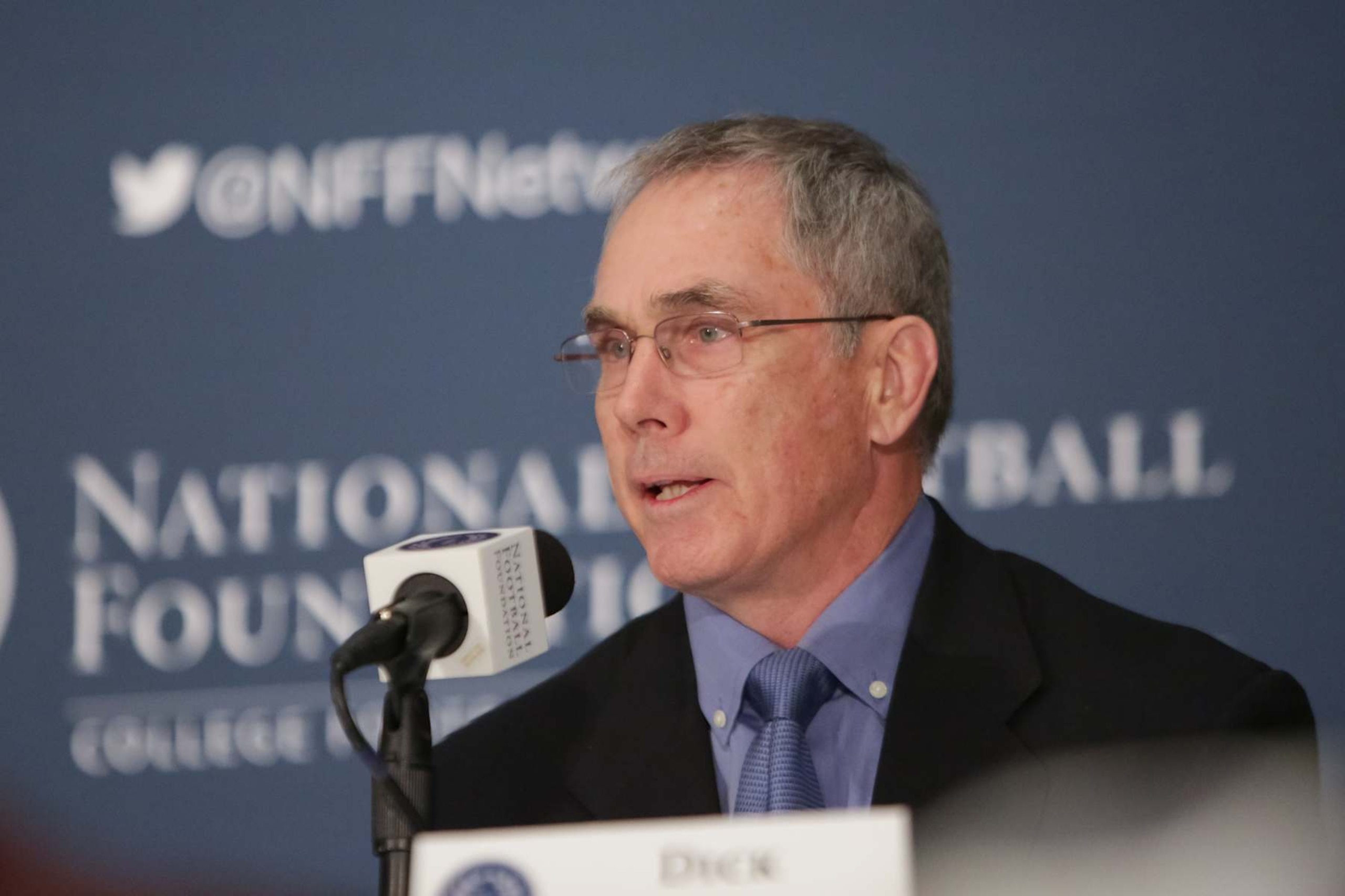 NEW YORK, NY - DECEMBER 08:  Dick Jauron of Yale attends The 2015 College Football Hall of Fame Class panel during the 58th Annual National Football Foundation Awards press conference held at The Waldorf=Astoria on December 8, 2015 in New York City.  (Photo by Brent N. Clarke/Getty Images)