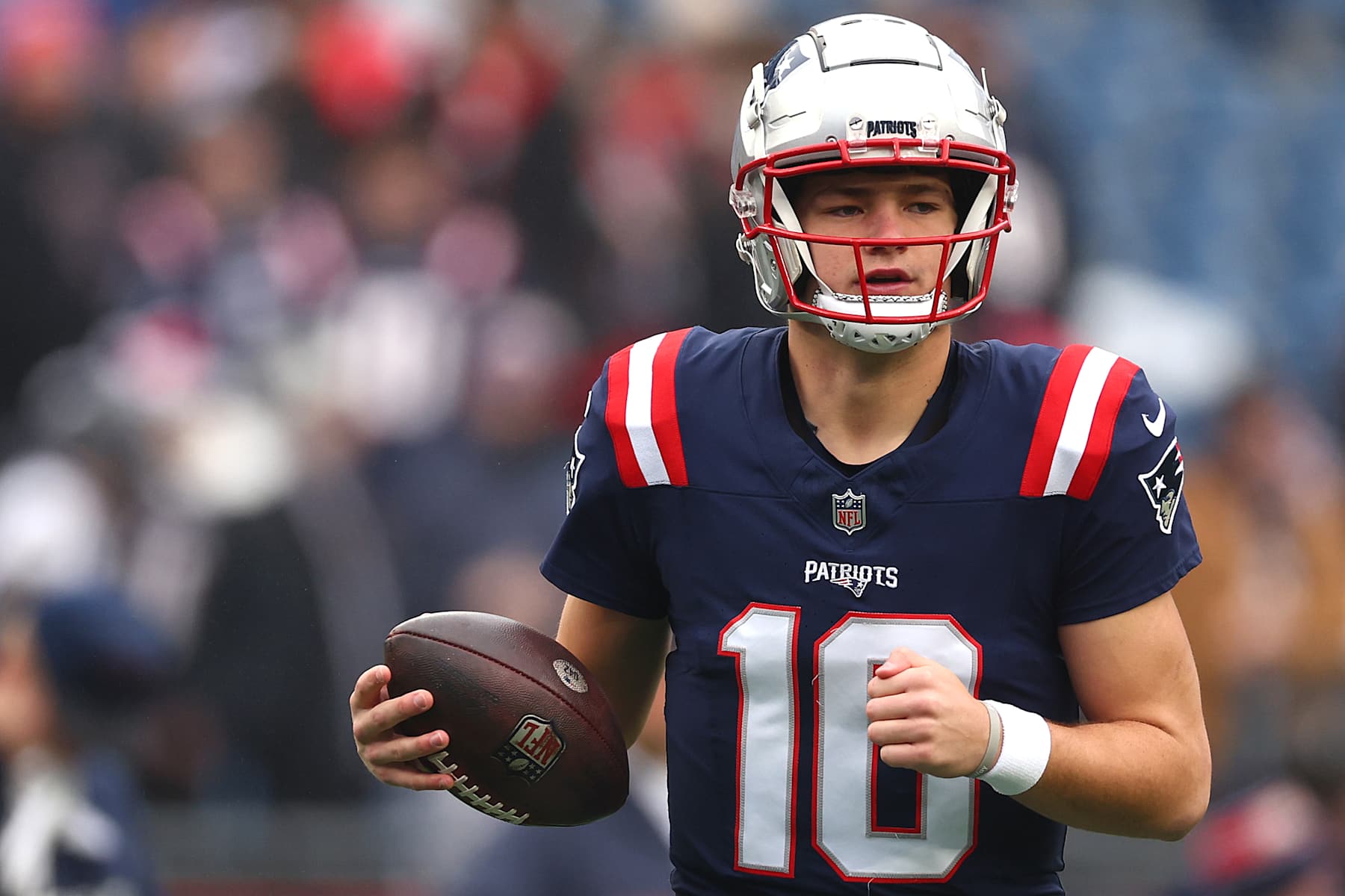 Patriots QB Drake Maye