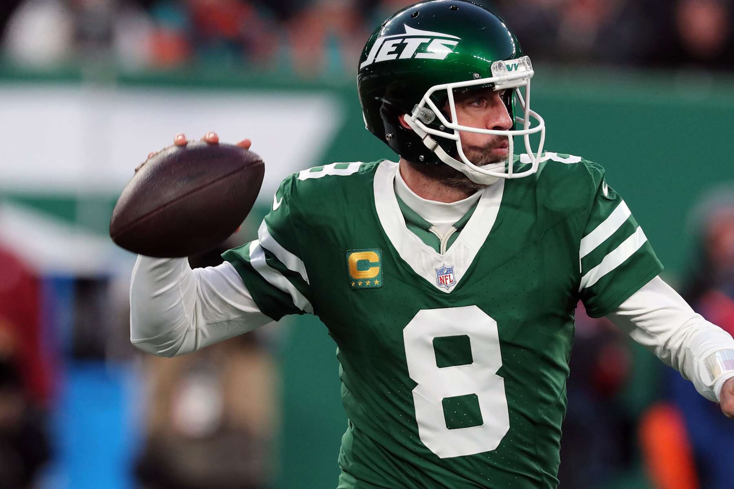 Jets QB Aaron Rodgers