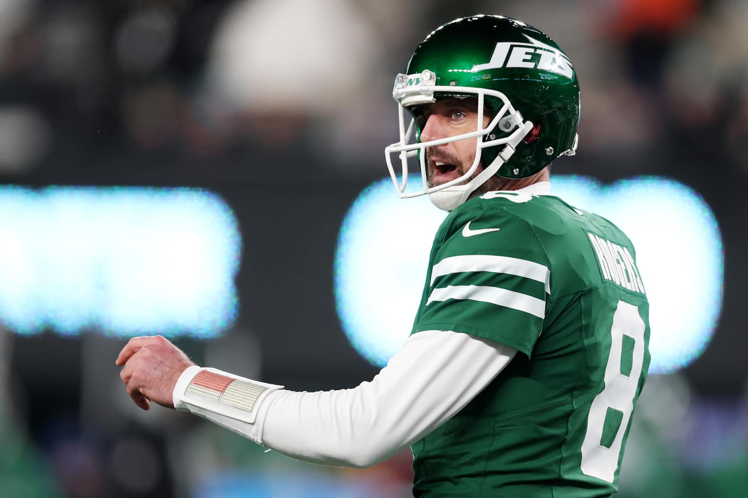 Jets QB Aaron Rodegers