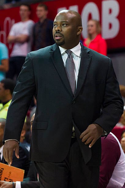 DALLAS, TX - DECEMBER 29: Midwestern State Mustangs head coach Nelson Haggerty looks on against the SMU Mustangs on December 29, 2014 at Moody Coliseum in Dallas, Texas. (Photo by Cooper Neill/Getty Images) DALLAS, TX - DECEMBER 29: Midwestern State Mustangs head coach Nelson Haggerty looks on against the SMU Mustangs on December 29, 2014 at Moody Coliseum in Dallas, Texas. (Photo by Cooper Neill/Getty Images)