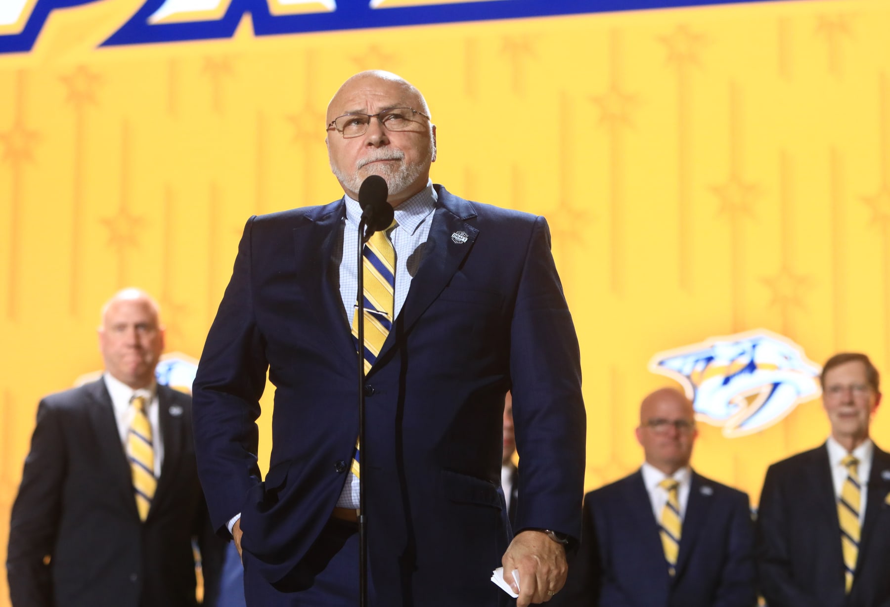 Barry Trotz's opening salvo as Predators GM has been eye-catching. Barry Trotz's opening salvo as Predators GM has been eye-catching.