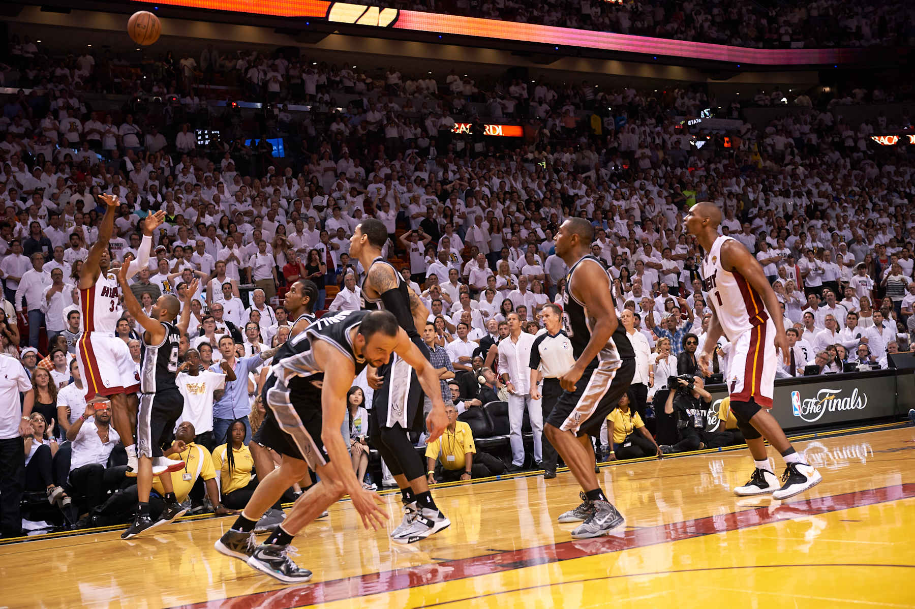 Ray Allen (far left)
