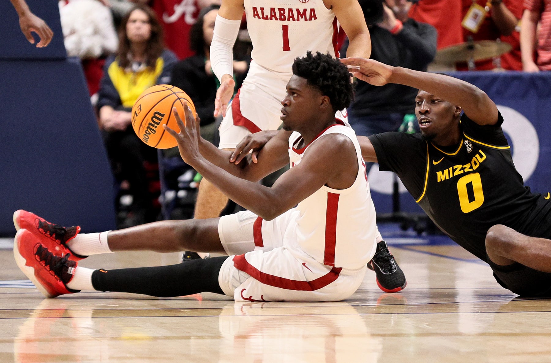SEC All-Defensive selection Charles Bediako