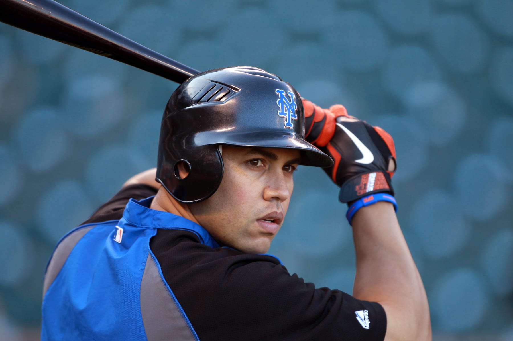 SAN FRANCISCO, CA - JULY 08:  Carlos Beltran #15 of the New York Mets takes batting practice before their game against the San Francisco Giants at AT&T Park on July 8, 2011 in San Francisco, California.  (Photo by Ezra Shaw/Getty Images)