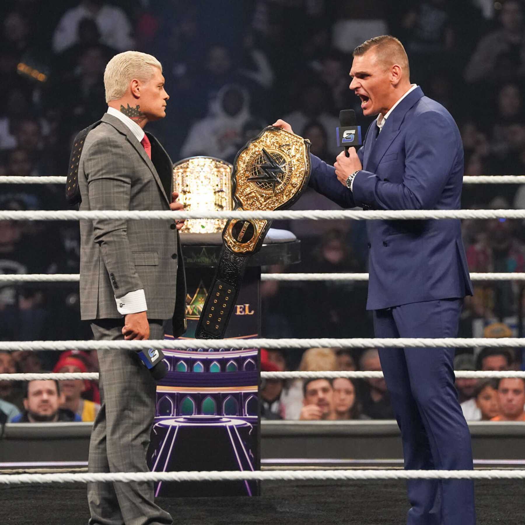 Cody Rhodes and Gunther.