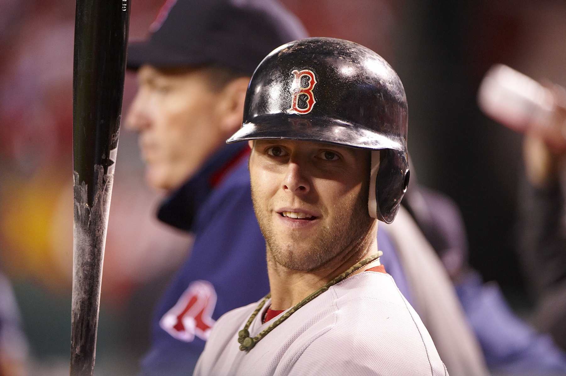 Baseball: ALDS Playoffs: Boston Red Sox Dustin Pedroia (15) during game vs Los Angeles Angels of Anaheim. Game 2.  Anaheim, CA 10/3/2008 CREDIT: Robert Beck (Photo by Robert Beck /Sports Illustrated via Getty Images) (Set Number: X81165 TK2 R4 F72 )