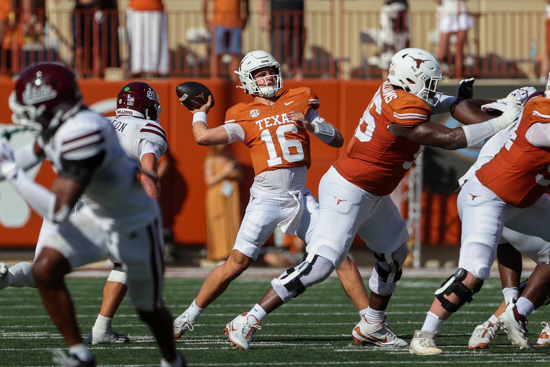 Texas quarterback Arch Manning
