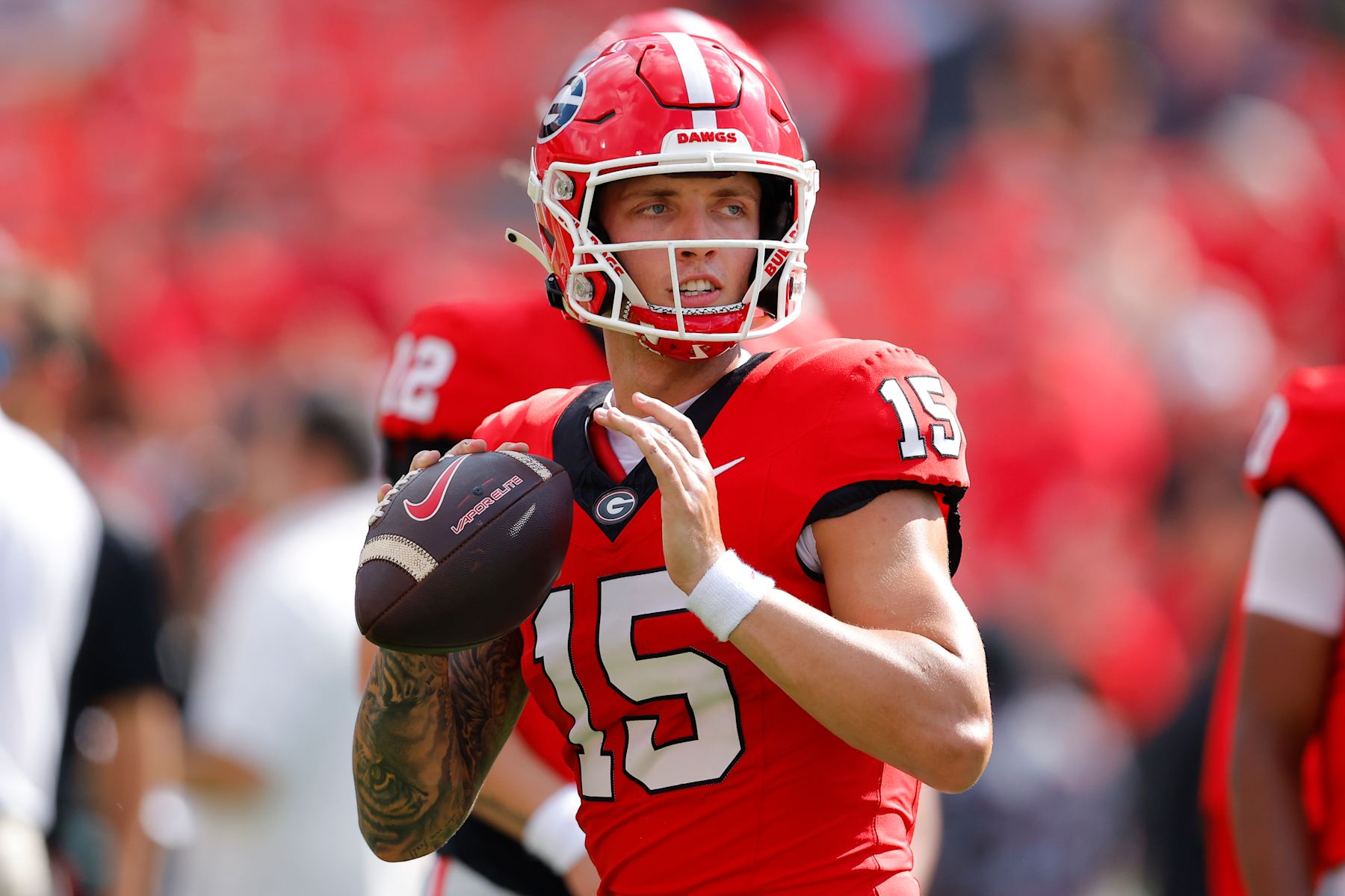 Georgia quarterback Carson Beck