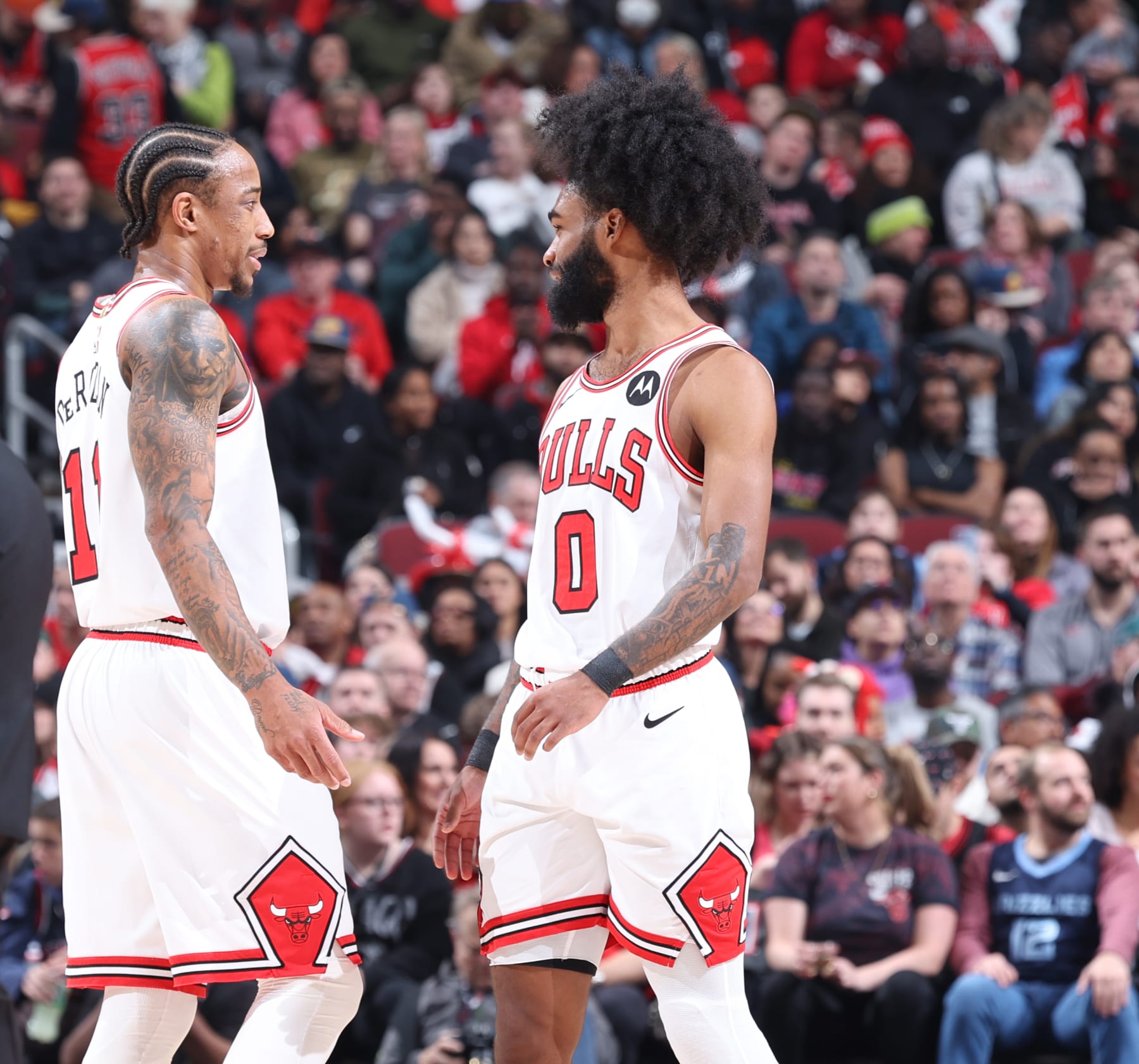 DeMar DeRozan and Coby White