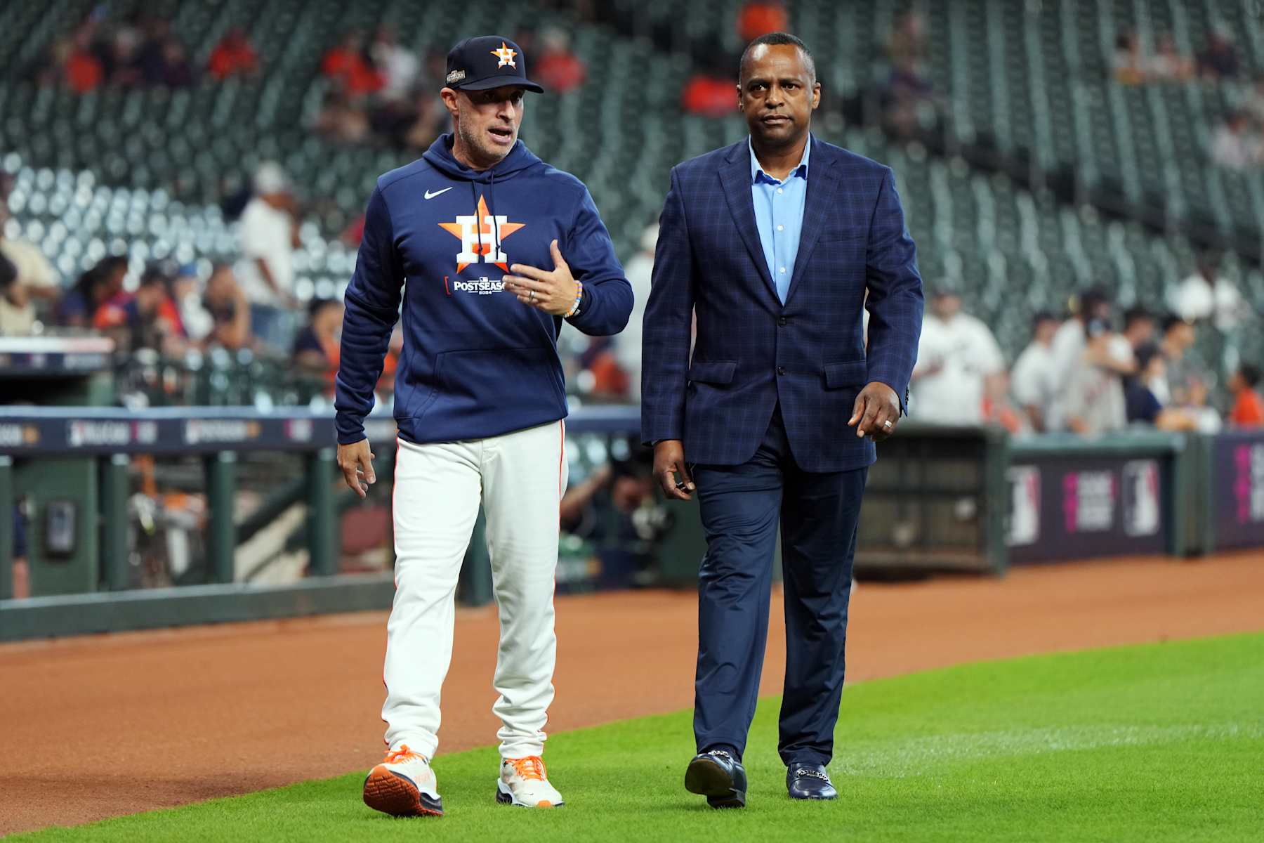 Joe Espada (L) and Dana Brown (R)