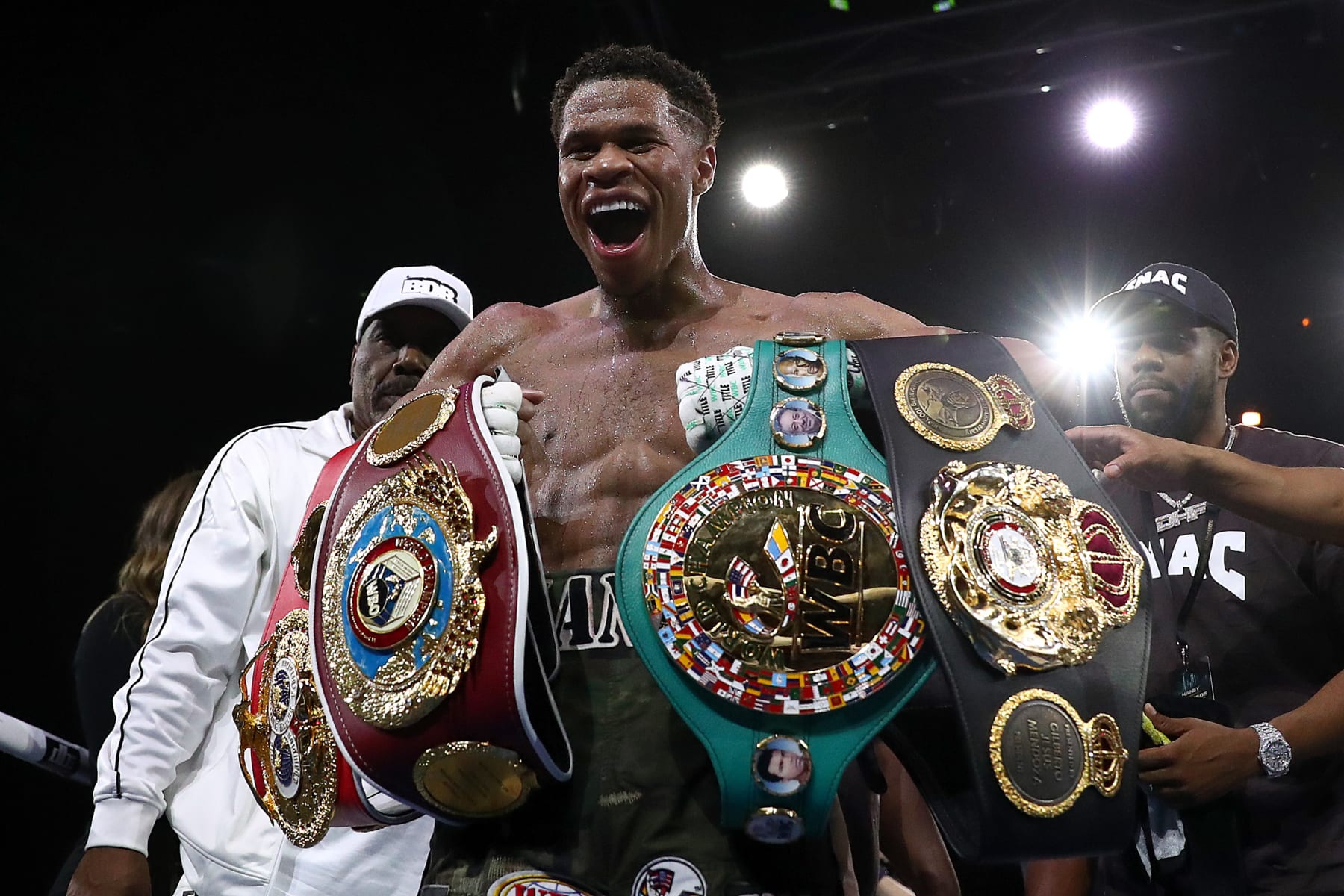 Will Haney leave with all the belts?