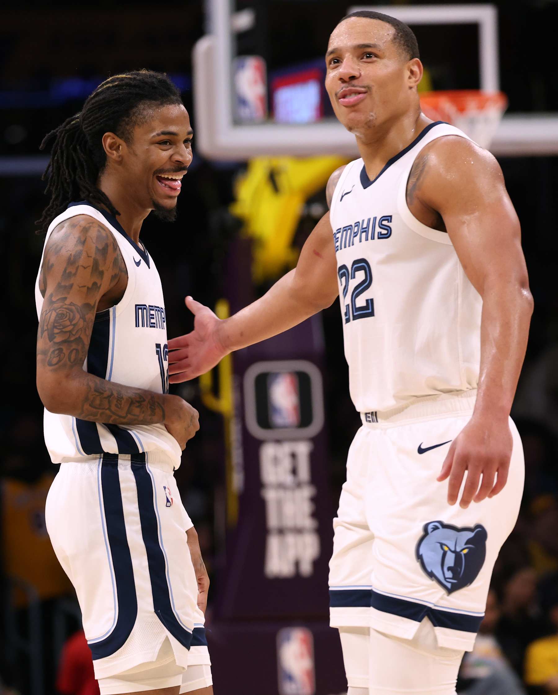 Ja Morant and Desmond Bane