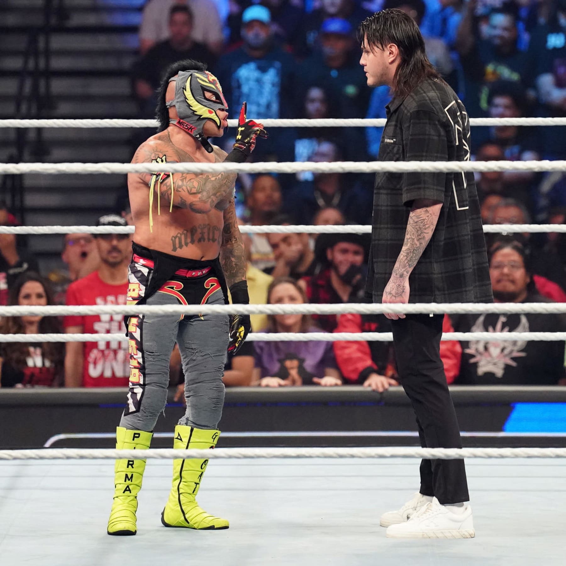 Rey and Dominik Mysterio.