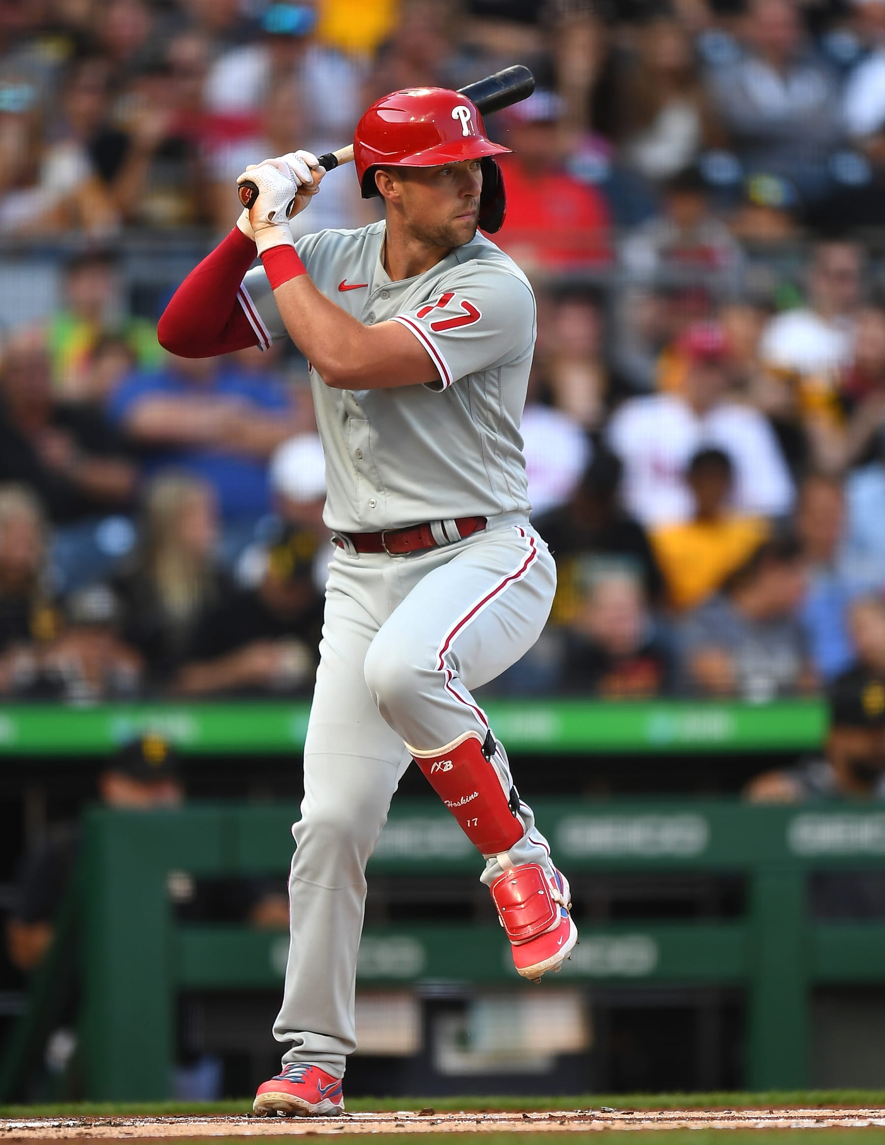 Rhys Hoskins could return to the Phillies this offseason on a qualifying offer. Rhys Hoskins could return to the Phillies this offseason on a qualifying offer.