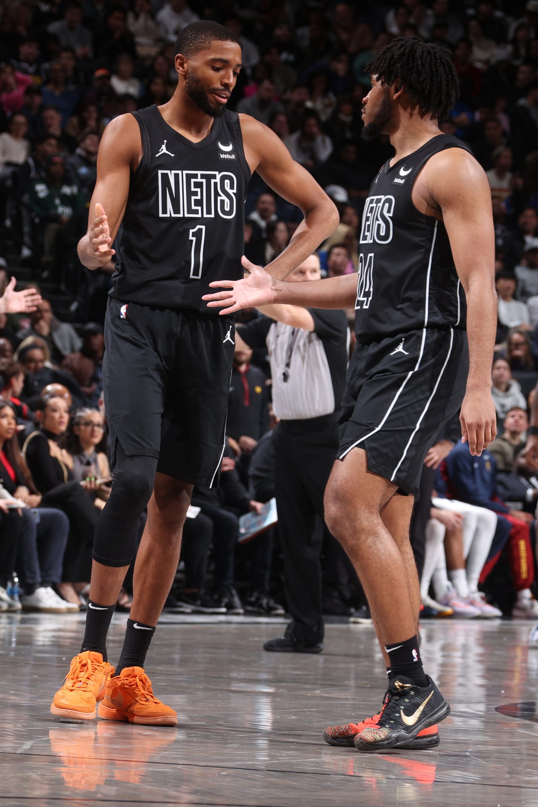 Mikal Bridges and Cam Thomas