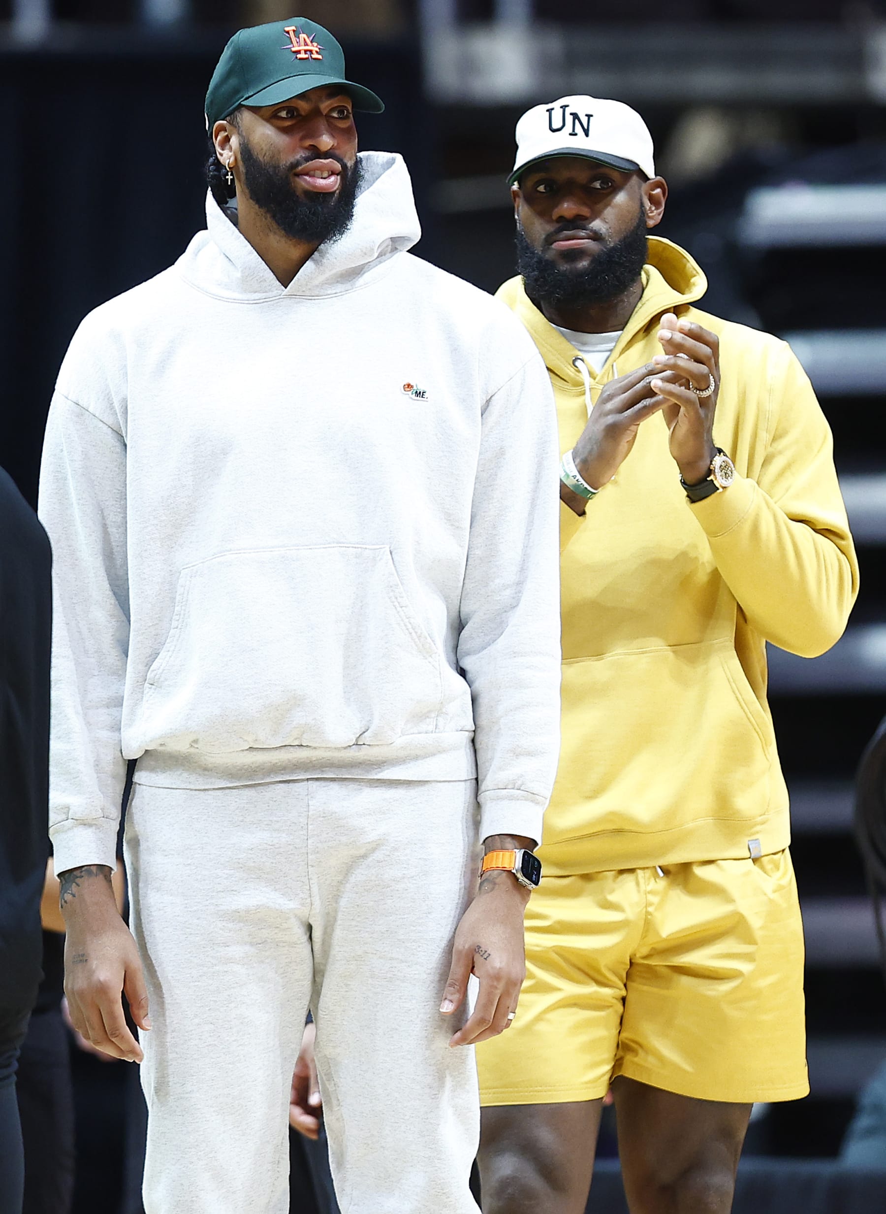 Anthony Davis and LeBron James