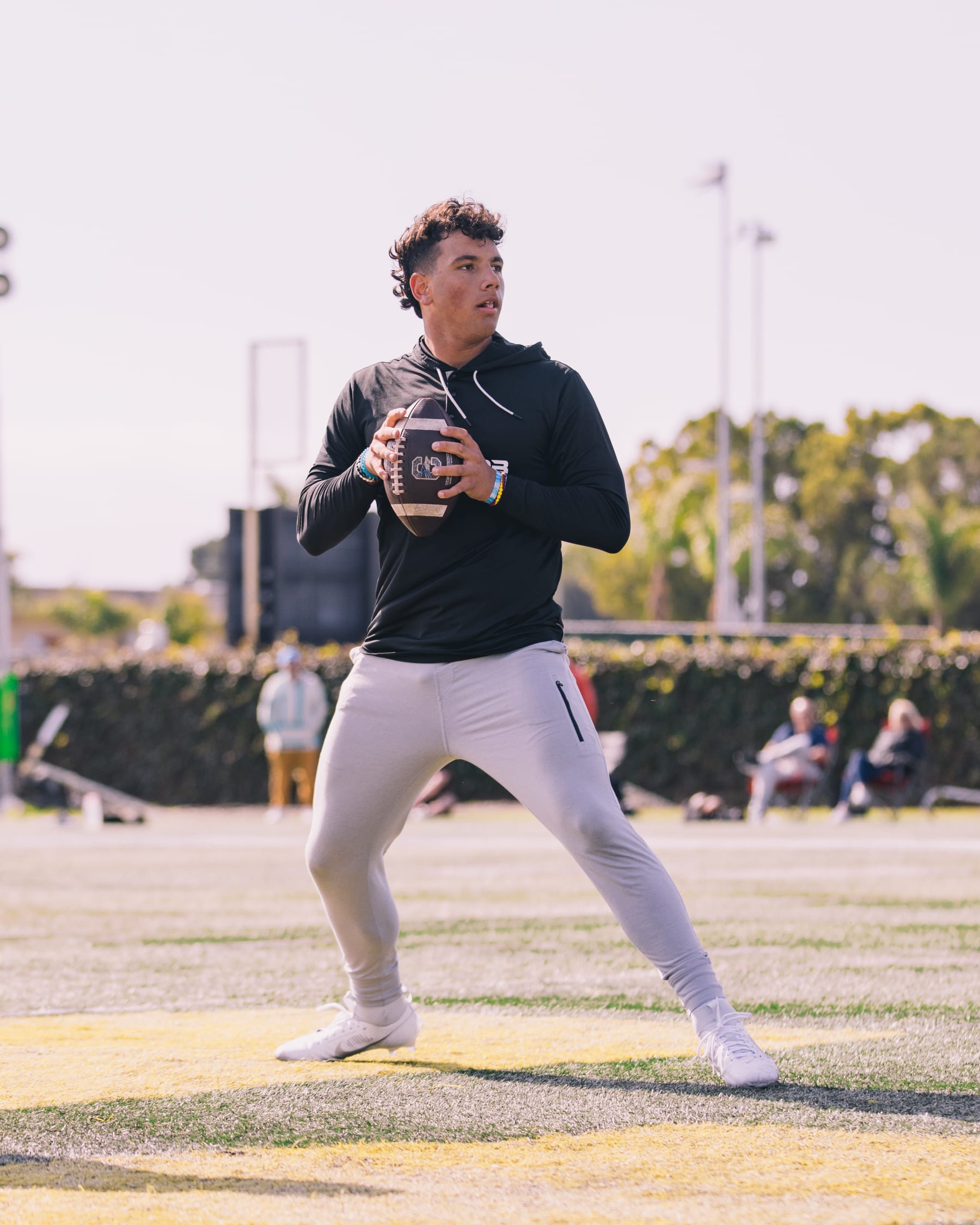 New Nebraska quarterback Dylan Raiola