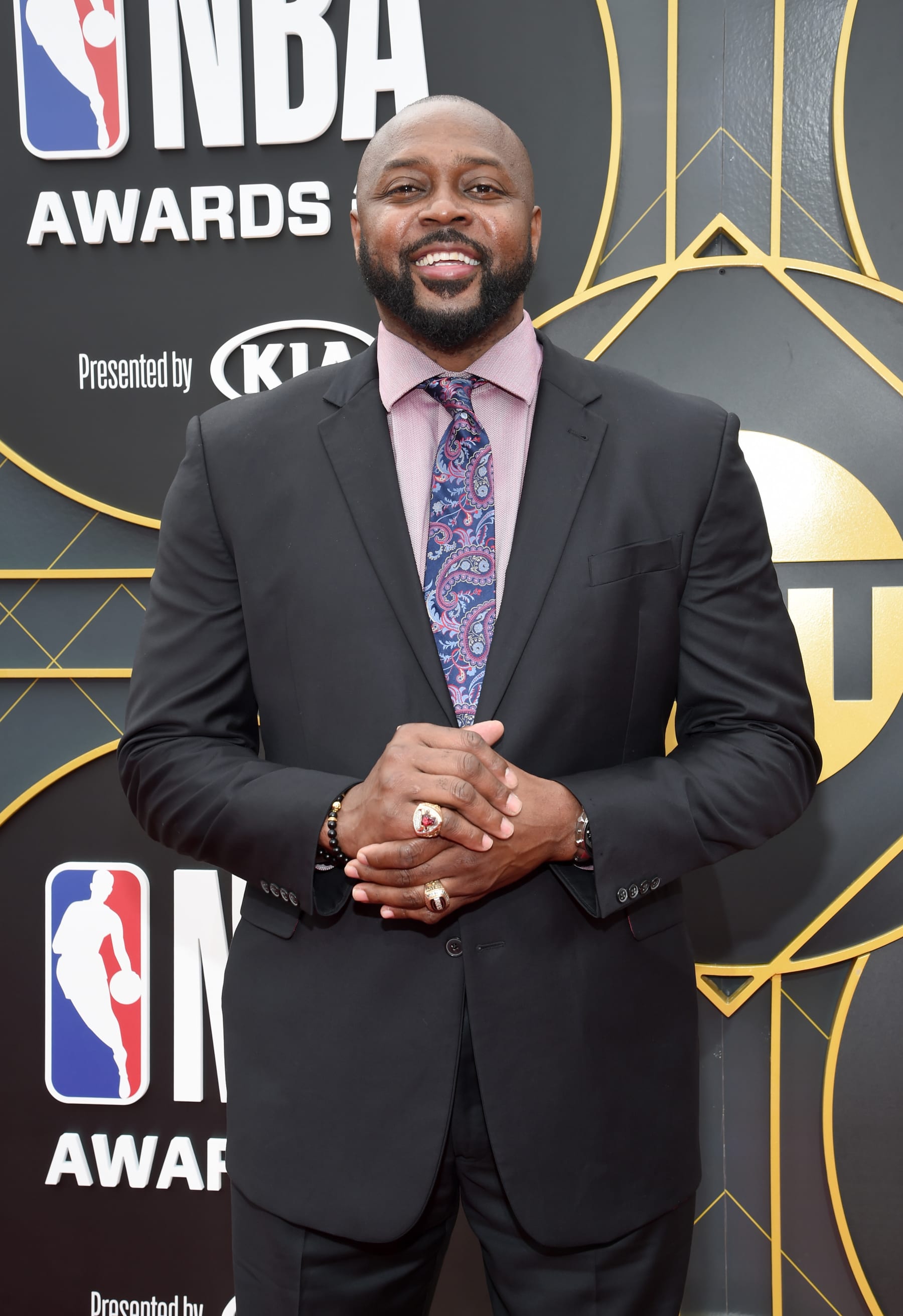 SANTA MONICA, CALIFORNIA - JUNE 24: Horace Grant attends the 2019 NBA Awards presented by Kia on TNT at Barker Hangar on June 24, 2019 in Santa Monica, California. (Photo by Michael Kovac/Getty Images for Turner Sports)