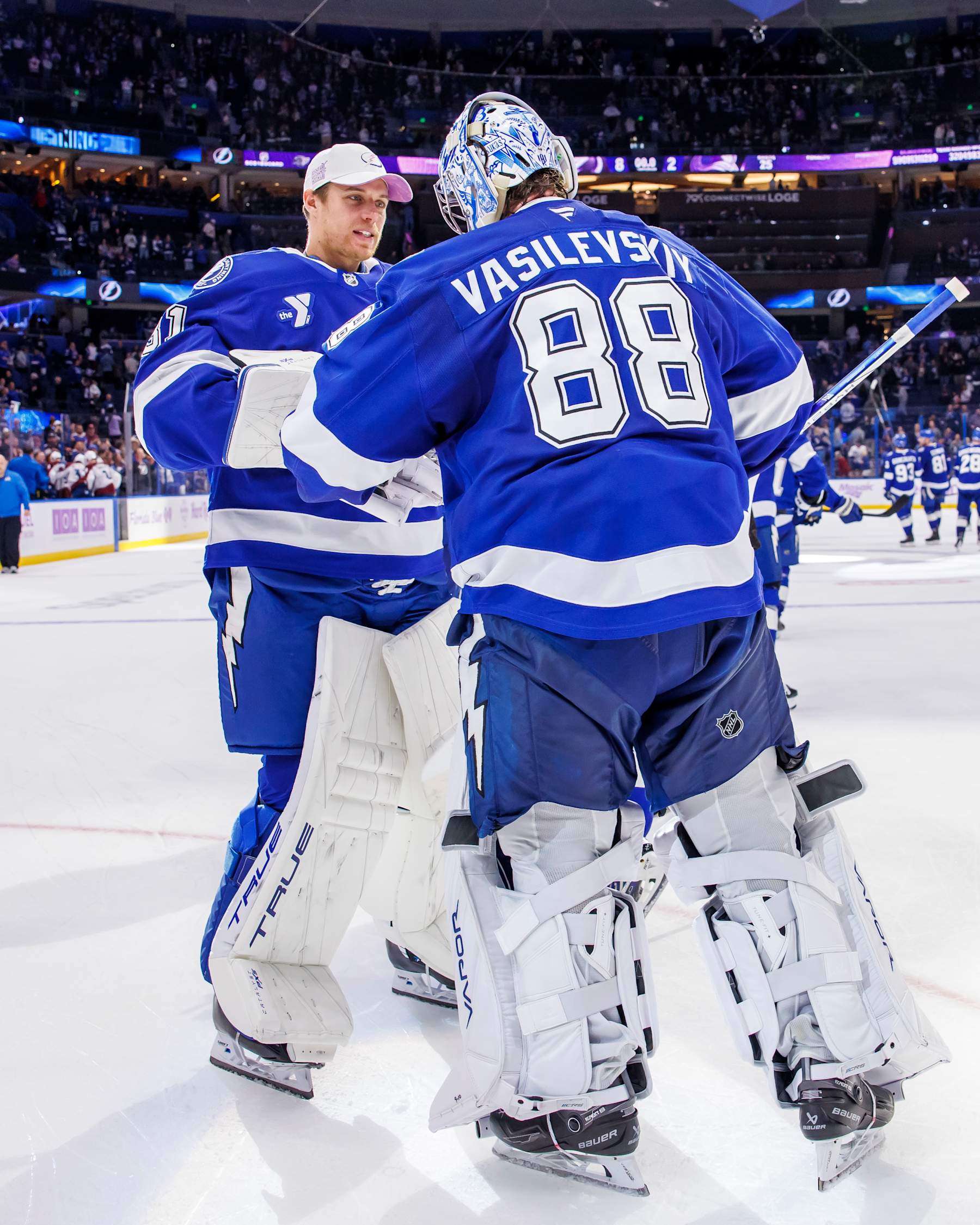 Jonas Johansson and Andrei Vasilevskiy.