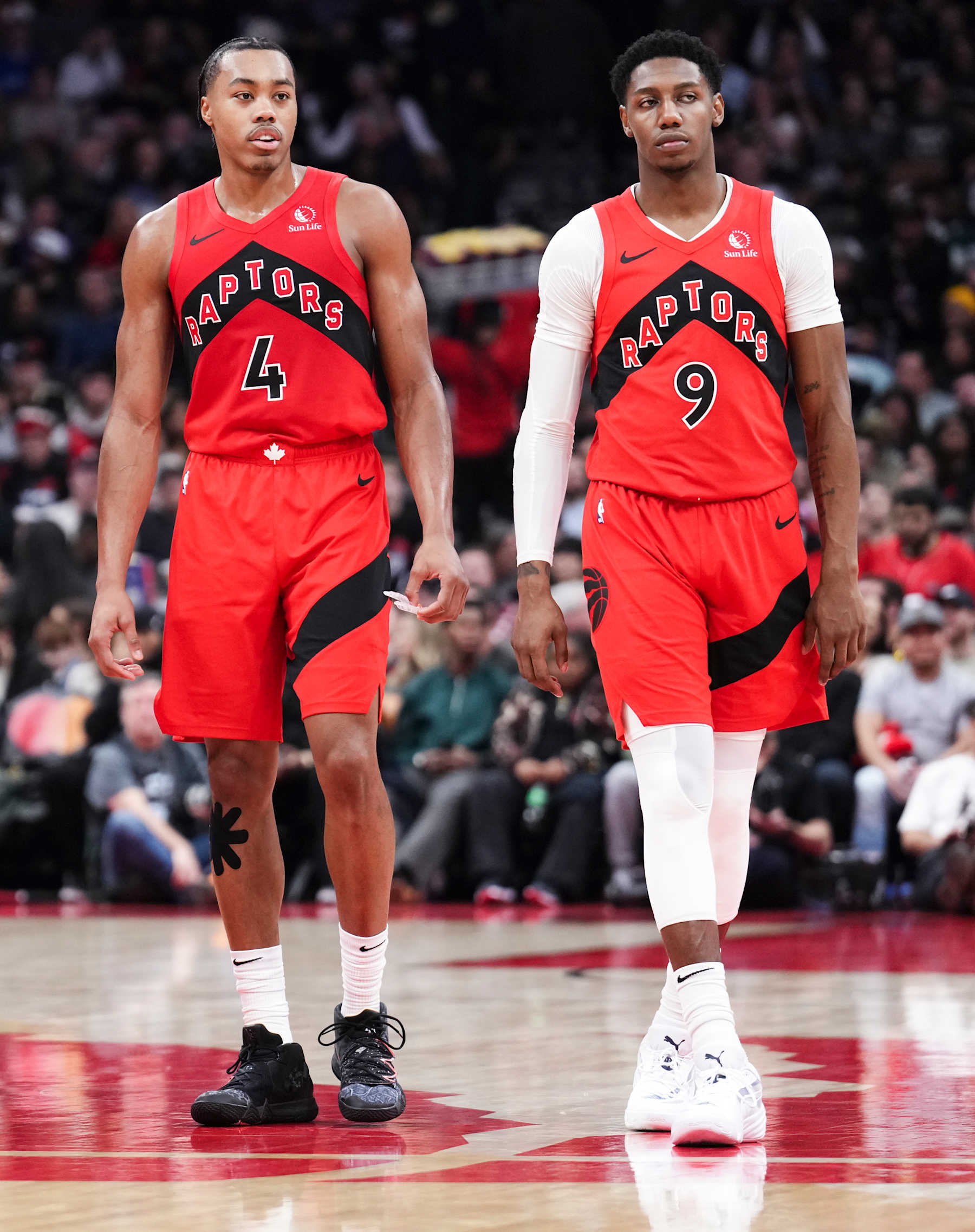 Scottie Barnes and RJ Barrett