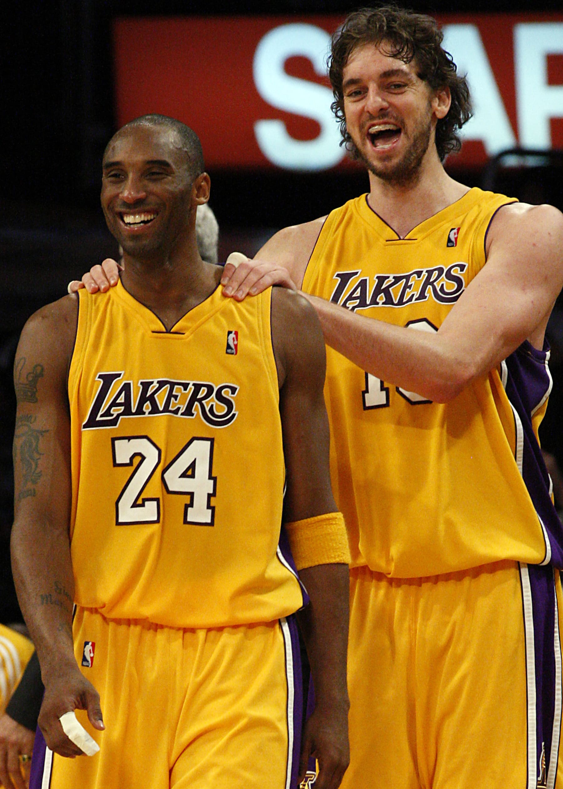 Kobe Bryant and Pau Gasol