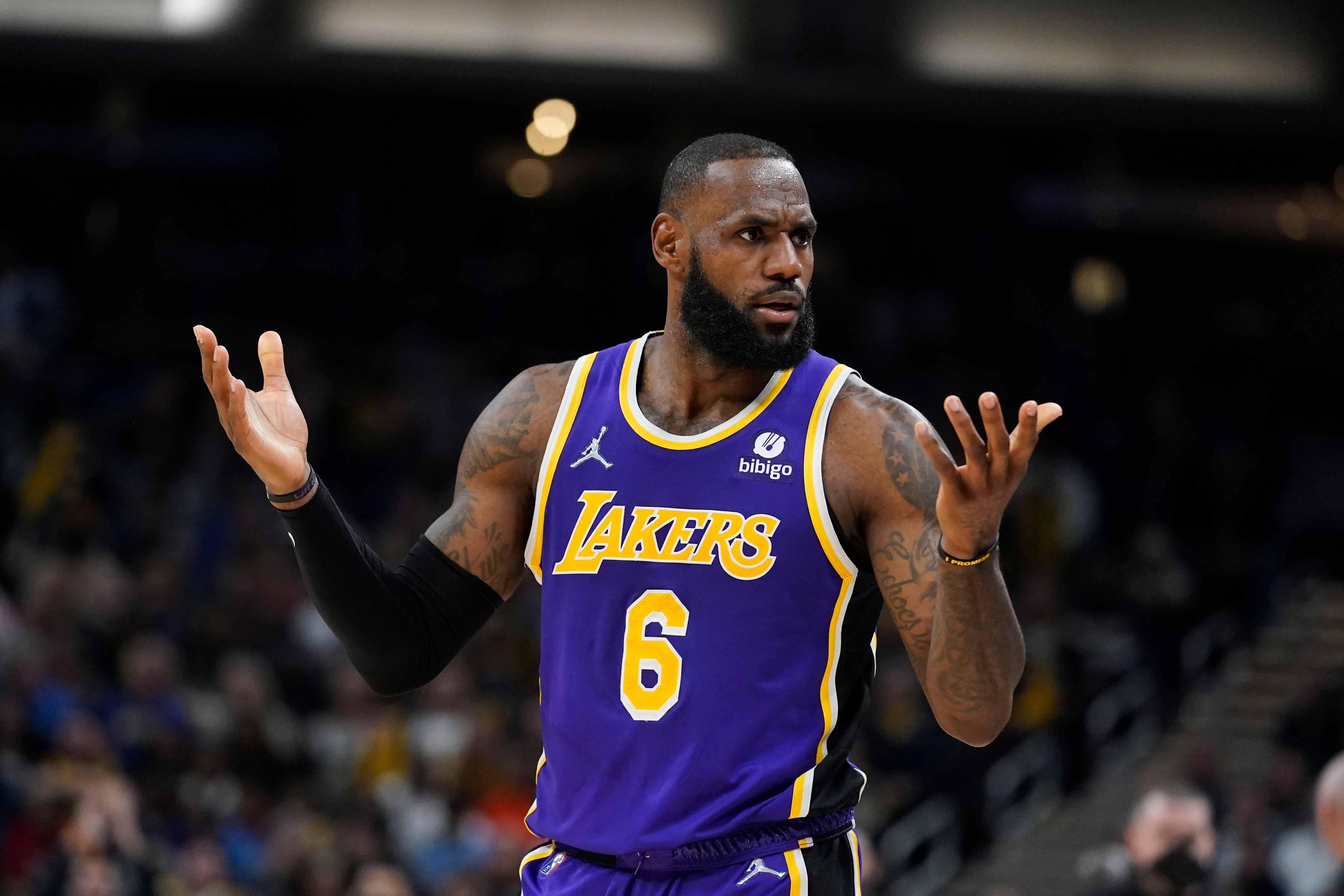 lebron celebration lakers