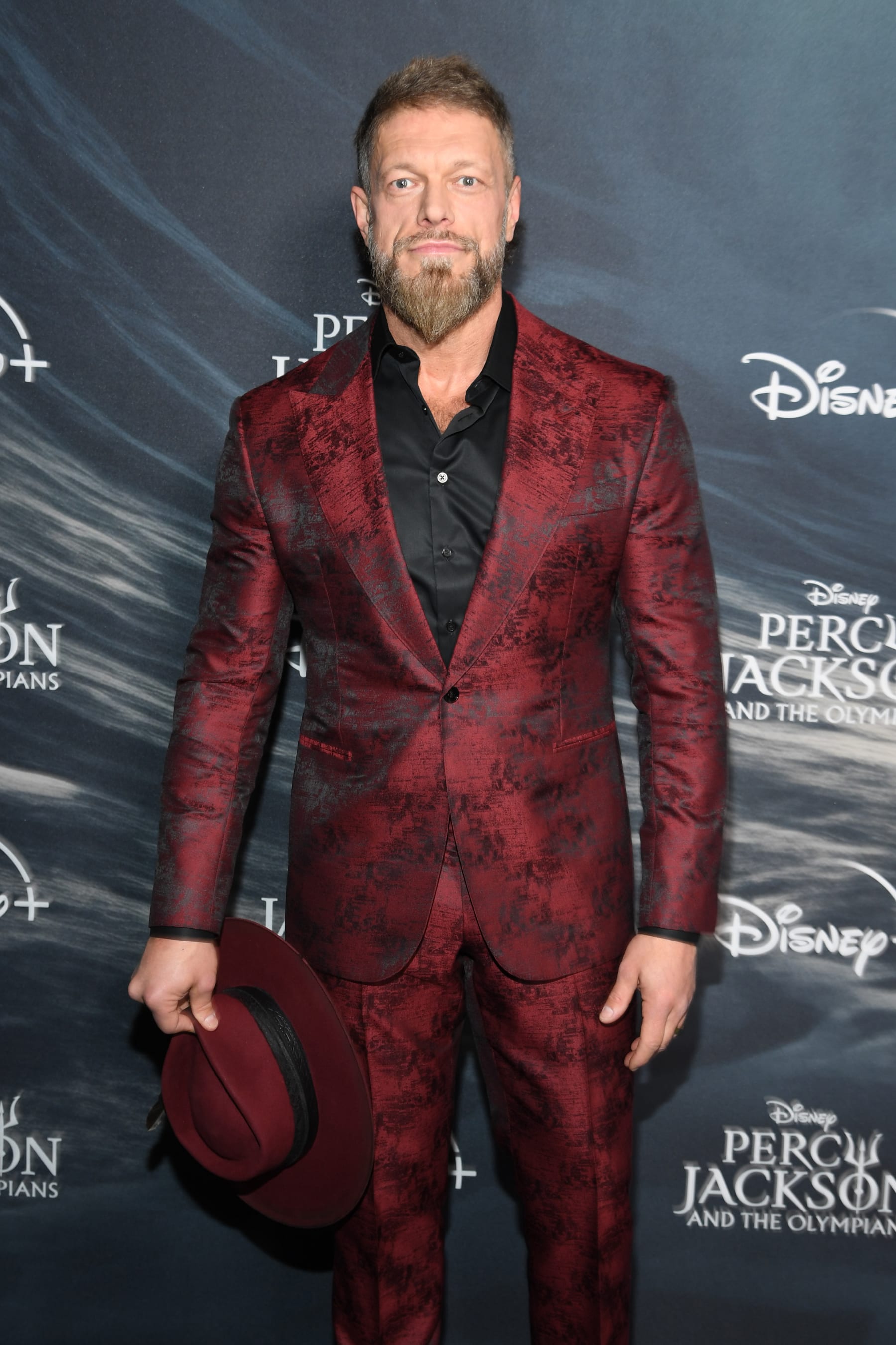 NEW YORK, NEW YORK - DECEMBER 13: Adam Copeland attends Disney's "Percy Jackson and The Olympians" premiere at The Metropolitan Museum of Art on December 13, 2023 in New York City. (Photo by Noam Galai/Getty Images)