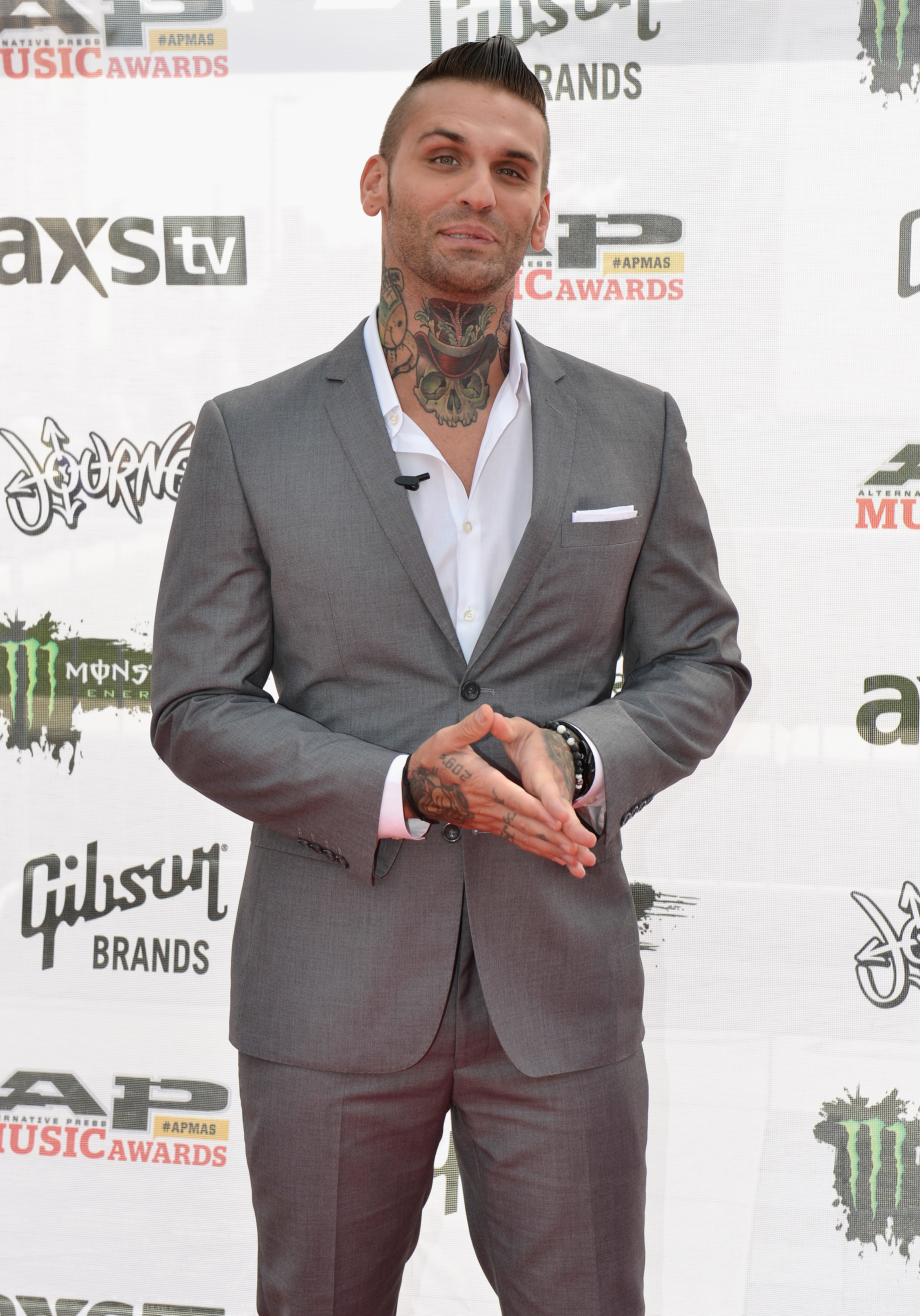 CLEVELAND, OH - JULY 22:  Corey Graves attends the 2015 Journeys AP Music Awards, Fueled by Monster Energy Drink at Quicken Loans Arena on July 22, 2015 in Cleveland, Ohio.  (Photo by Duane Prokop/Getty Images)