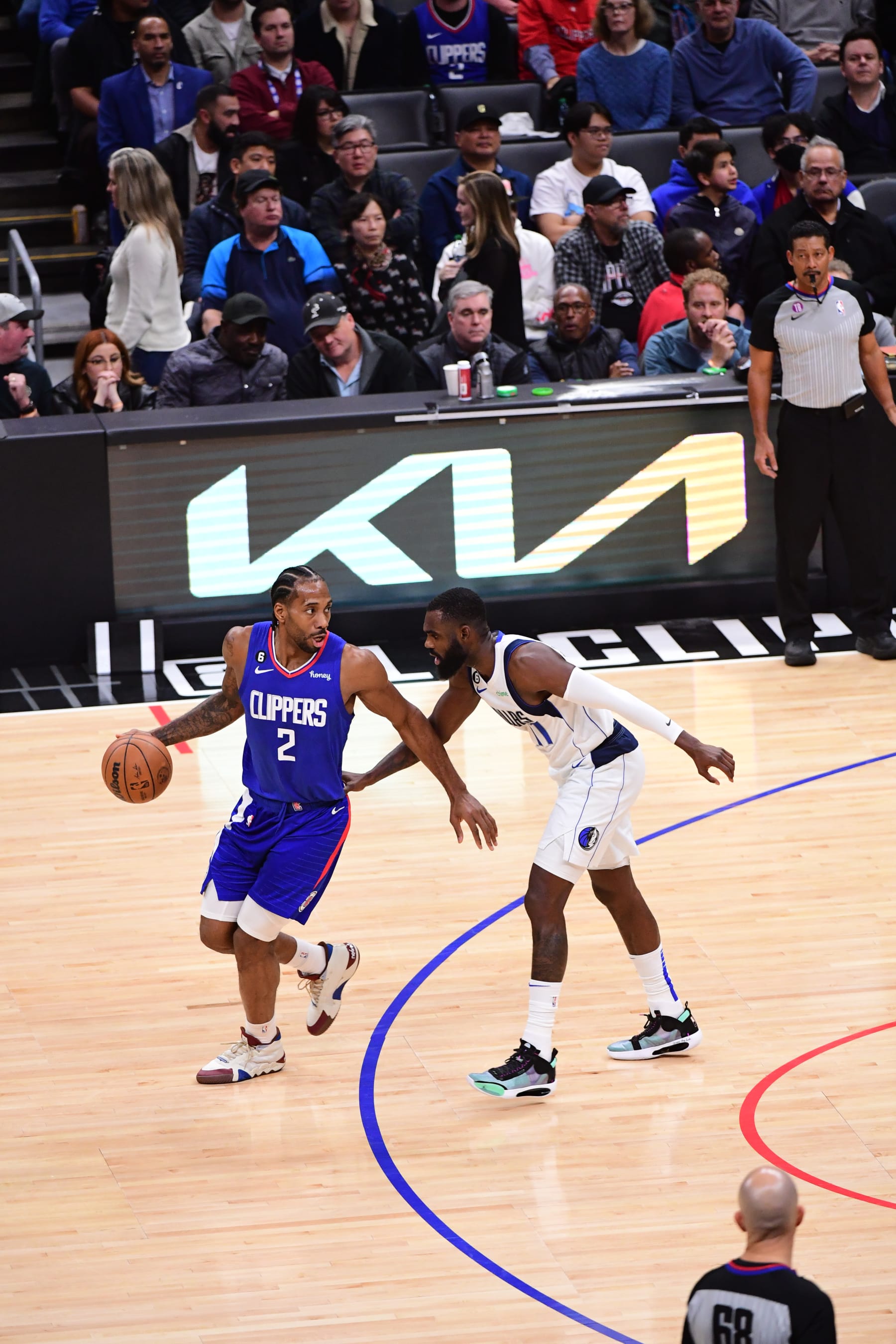 Kawhi Leonard and Tim Hardaway Jr.