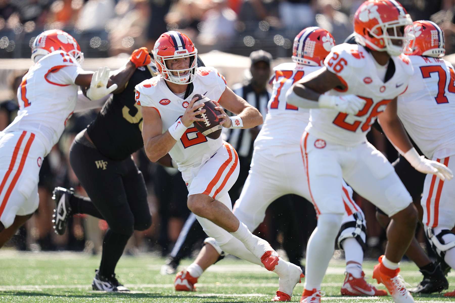 Clemson quarterback Cade Klubnik
