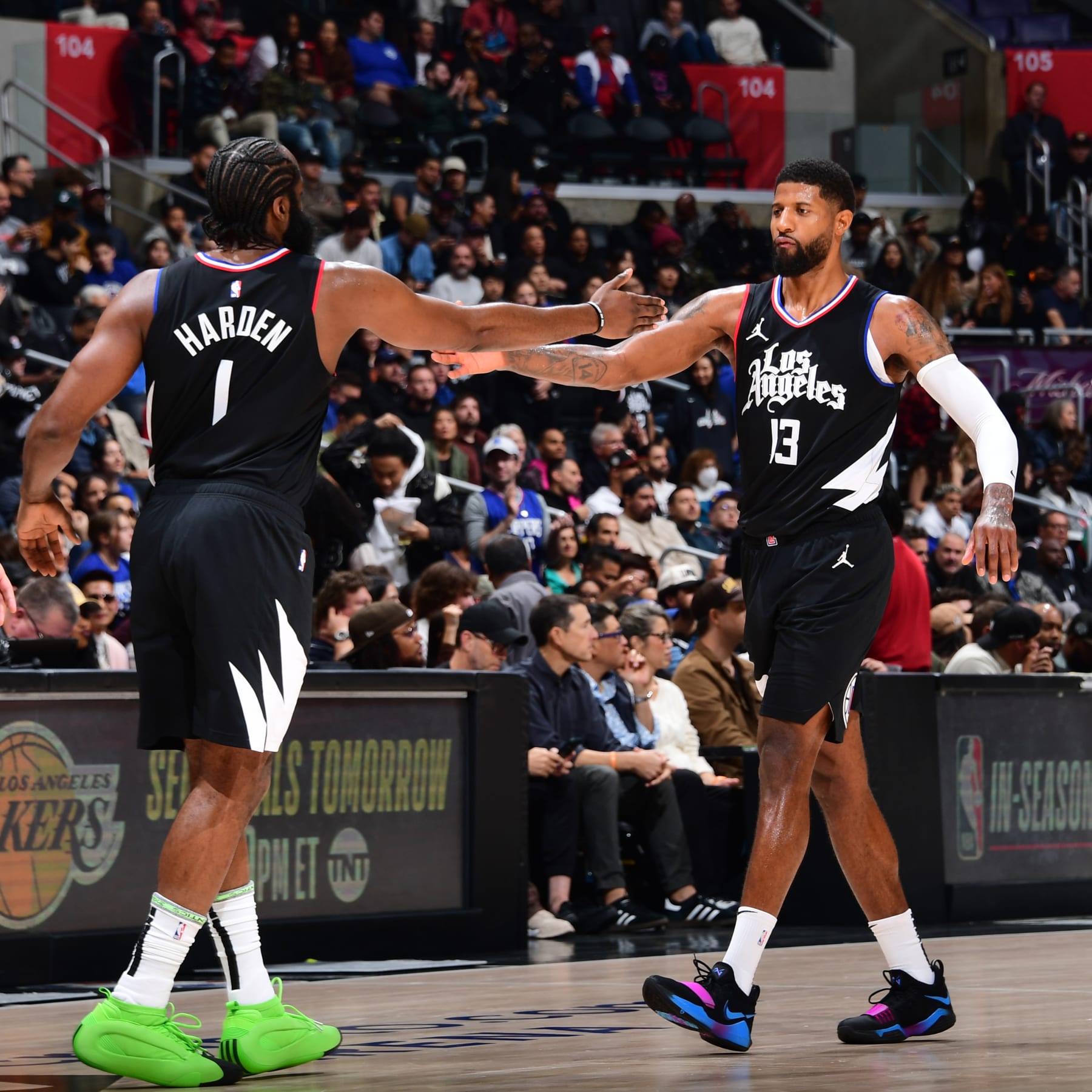James Harden and Paul George