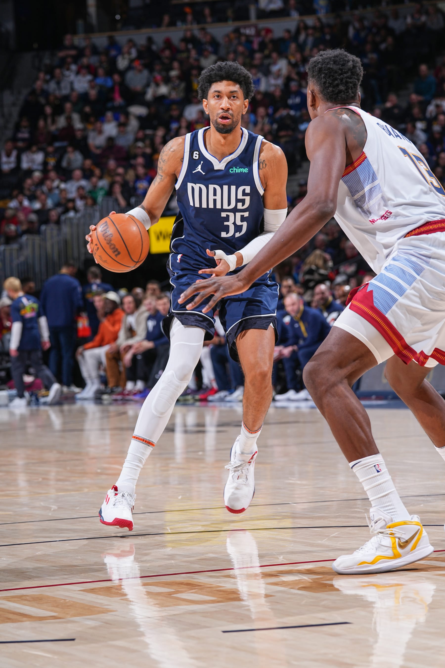 Christian Wood and Thomas Bryant