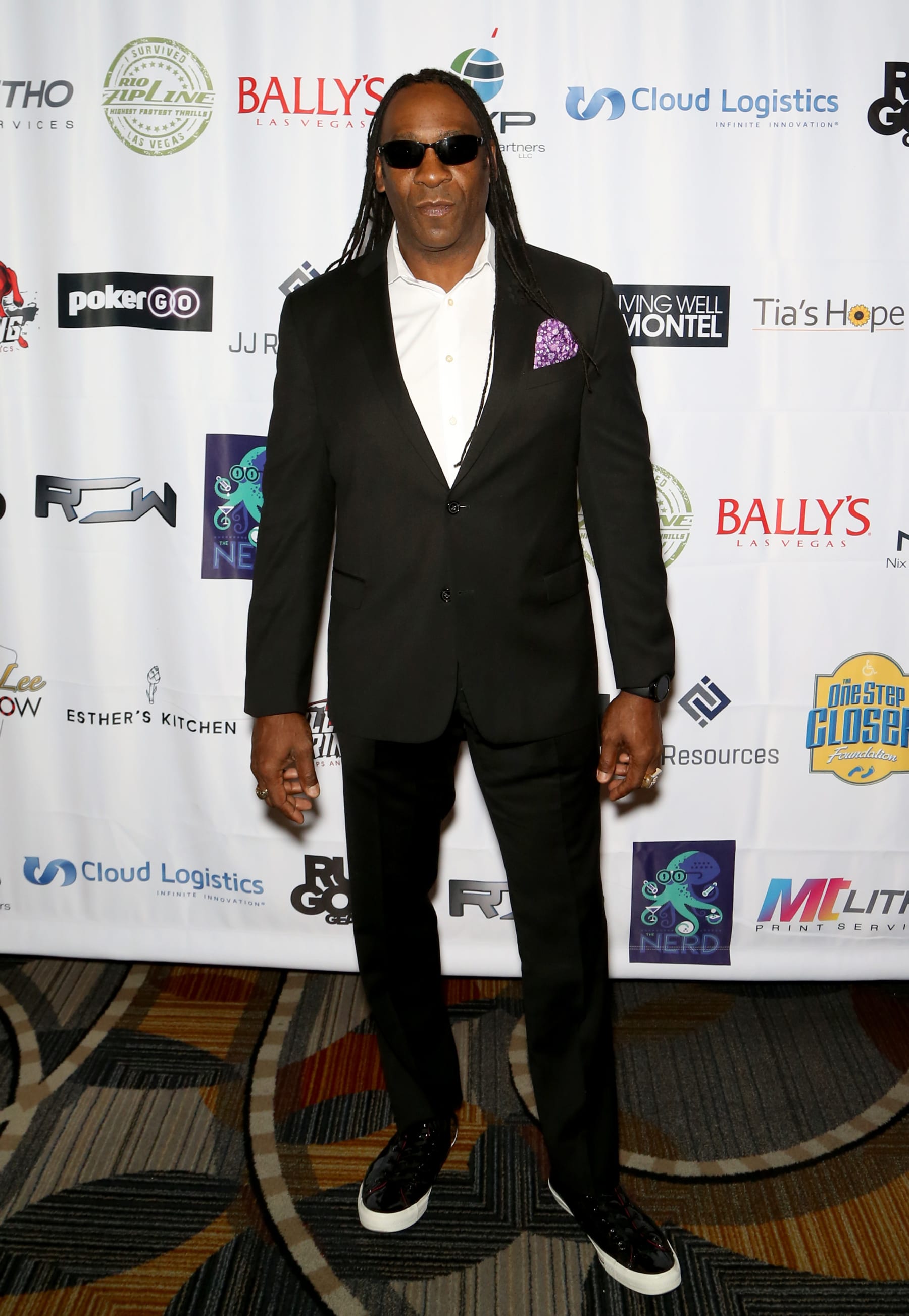 LAS VEGAS, NEVADA - DECEMBER 09: WWE Wrestler Booker T attends the All in for CP celebrity charity poker event benefiting the One Step Closer Foundation's effort to fight Cerebral Palsy at Bally's Las Vegas on December 9, 2018 in Las Vegas, Nevada. (Photo by Gabe Ginsberg/Getty Images)