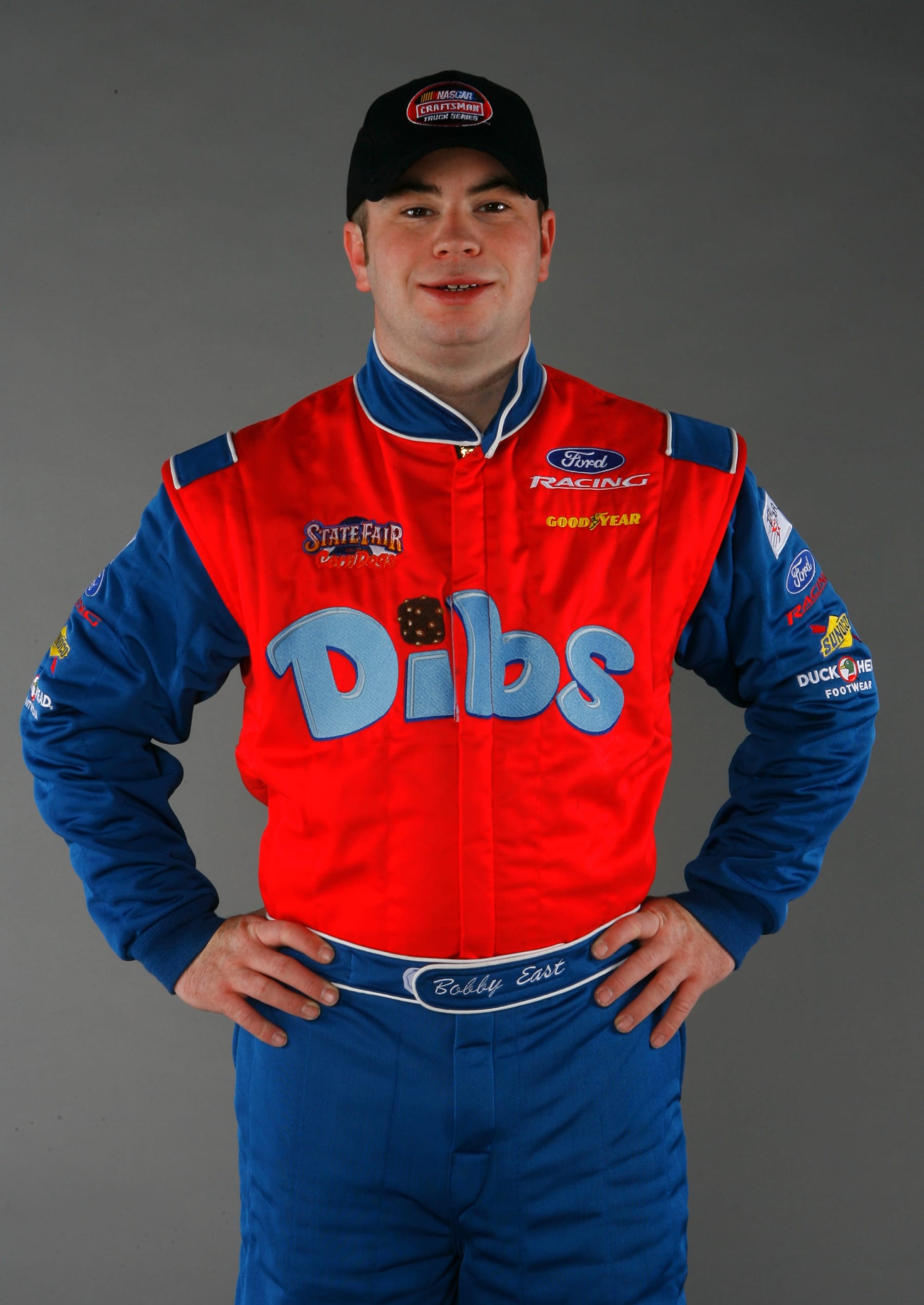 DAYTONA BEACH, FL - FEBRUARY 9: Bobby East, driver of the #21 Ford during the NASCAR Craftsman Truck Series media day at Daytona International Speedway on February 9, 2006 in Daytona, Florida. (Photo by Rusty Jarrett/Getty Images)