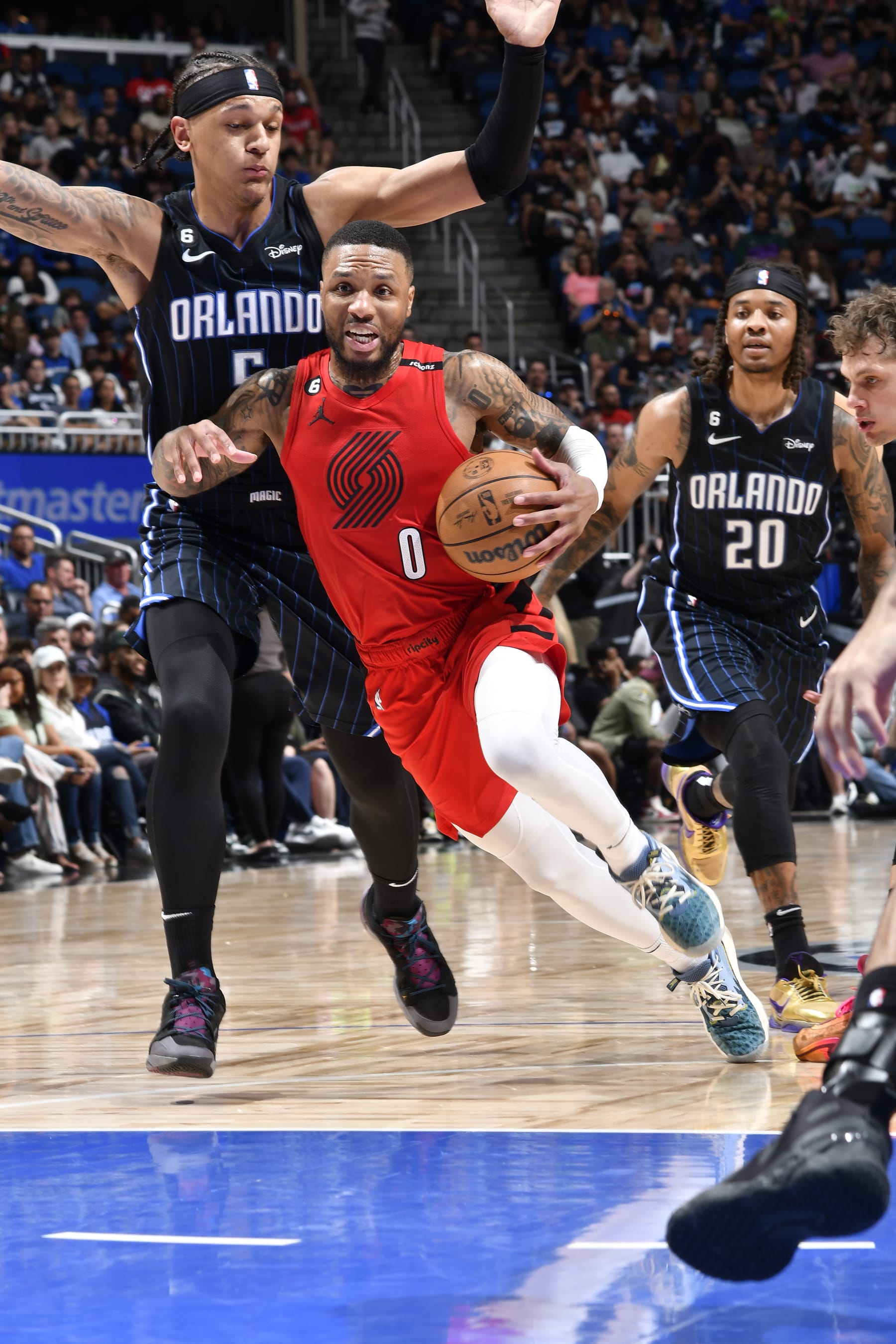 Damian Lillard and Paolo Banchero