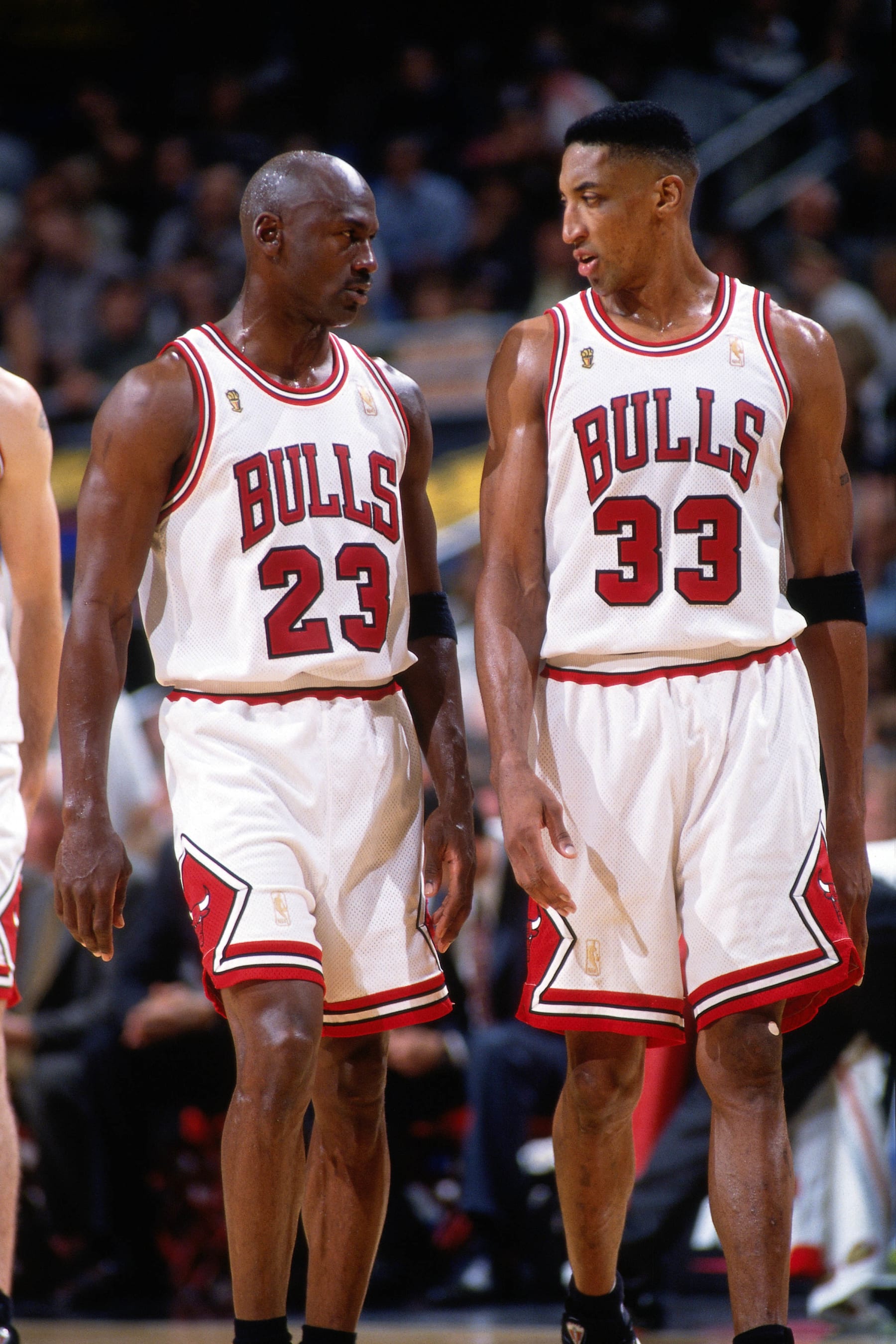 Michael Jordan and Scottie Pippen
