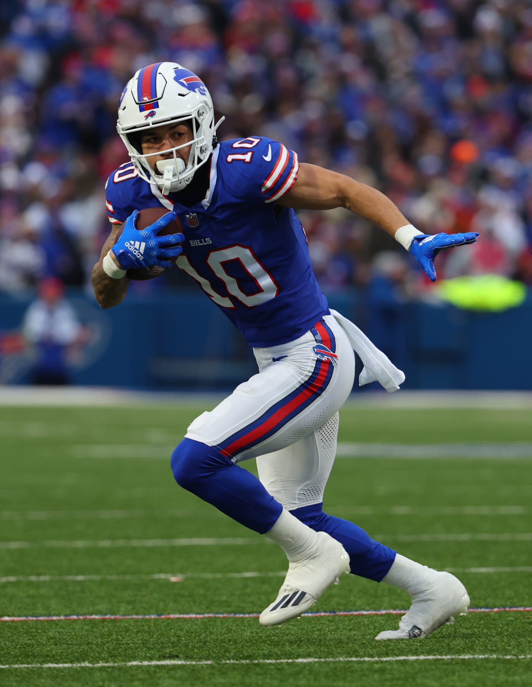 Buffalo Bills wide receiver Khalil Shakir
