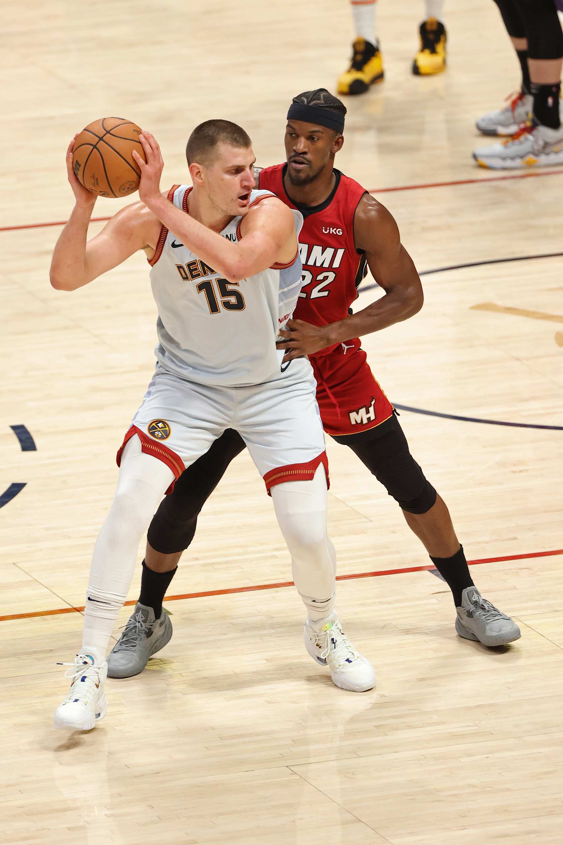 Nikola JokiÄ and Jimmy Butler