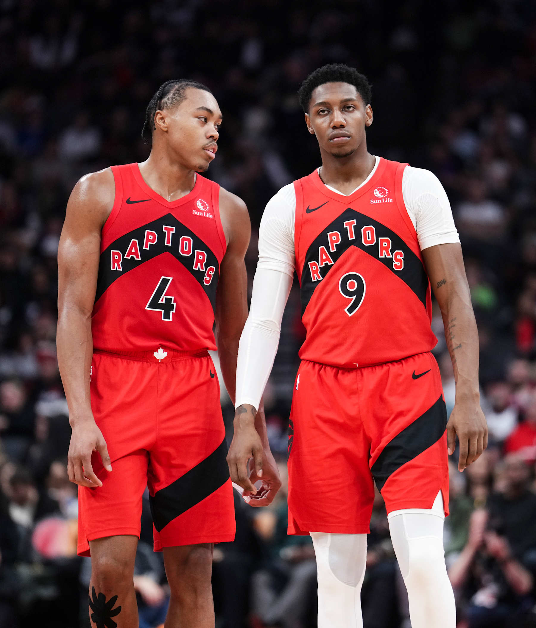Scottie Barnes and RJ Barrett