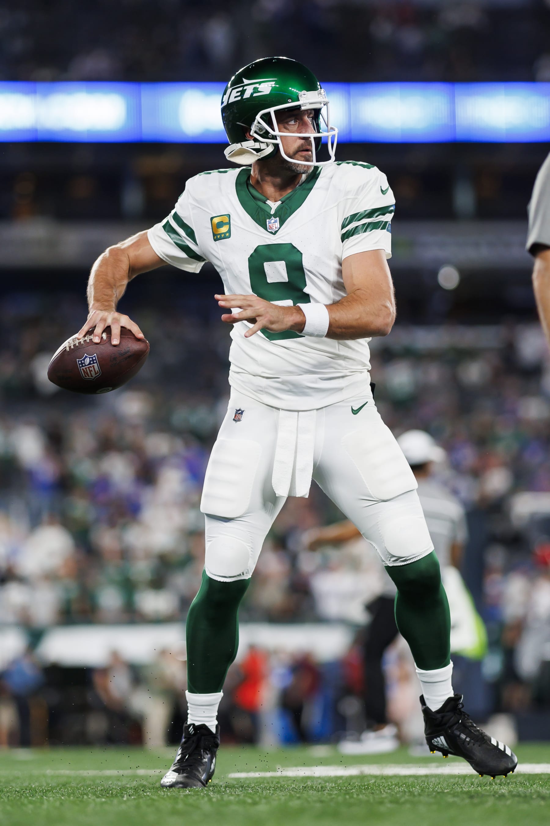 New York Jets quarterback Aaron Rodgers