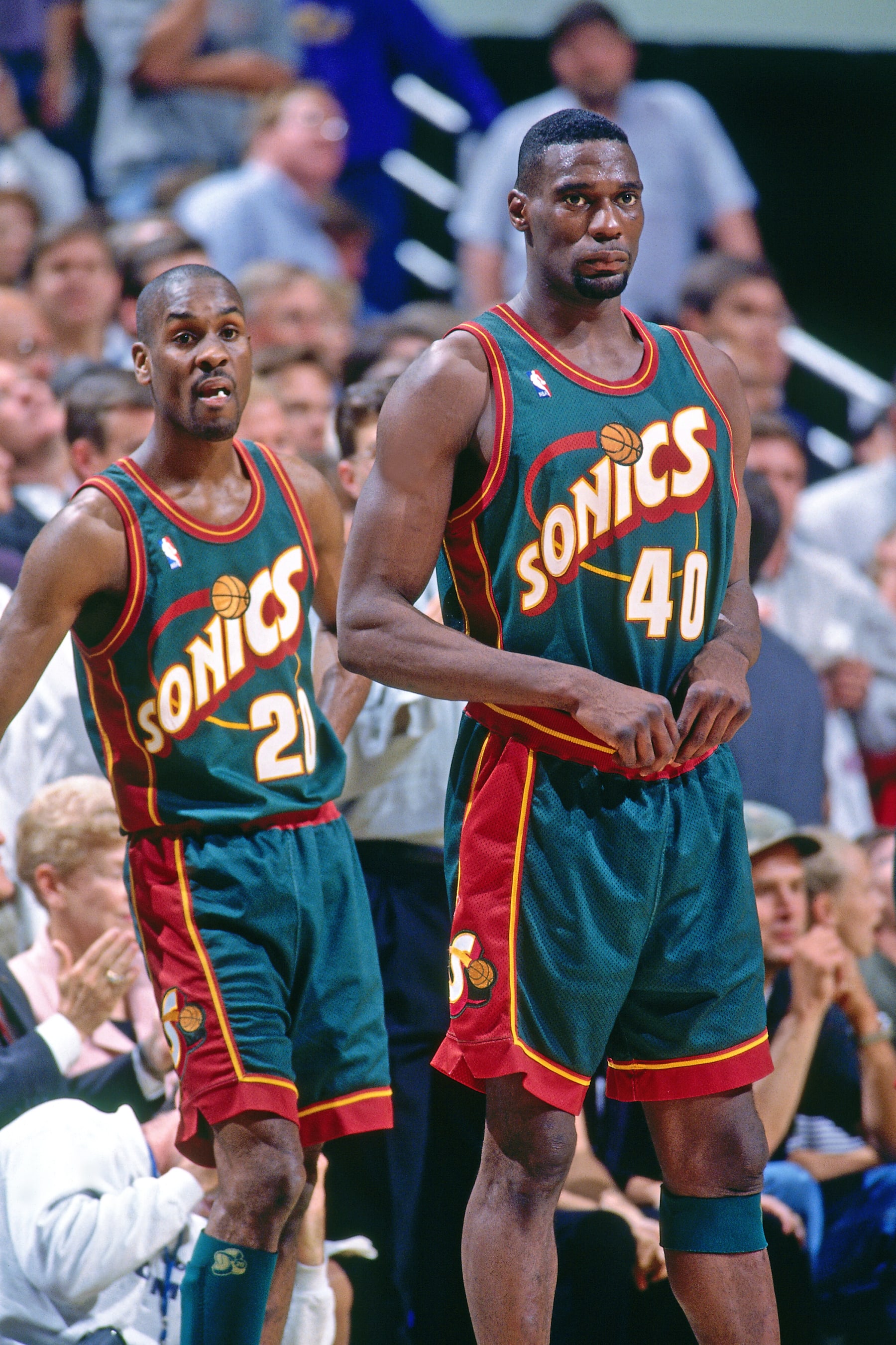 Gary Payton and Shawn Kemp