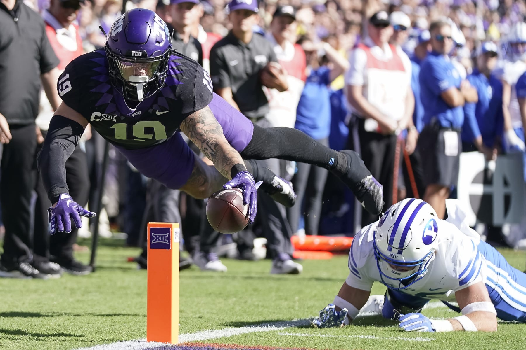 TCU tight end Jared Wiley