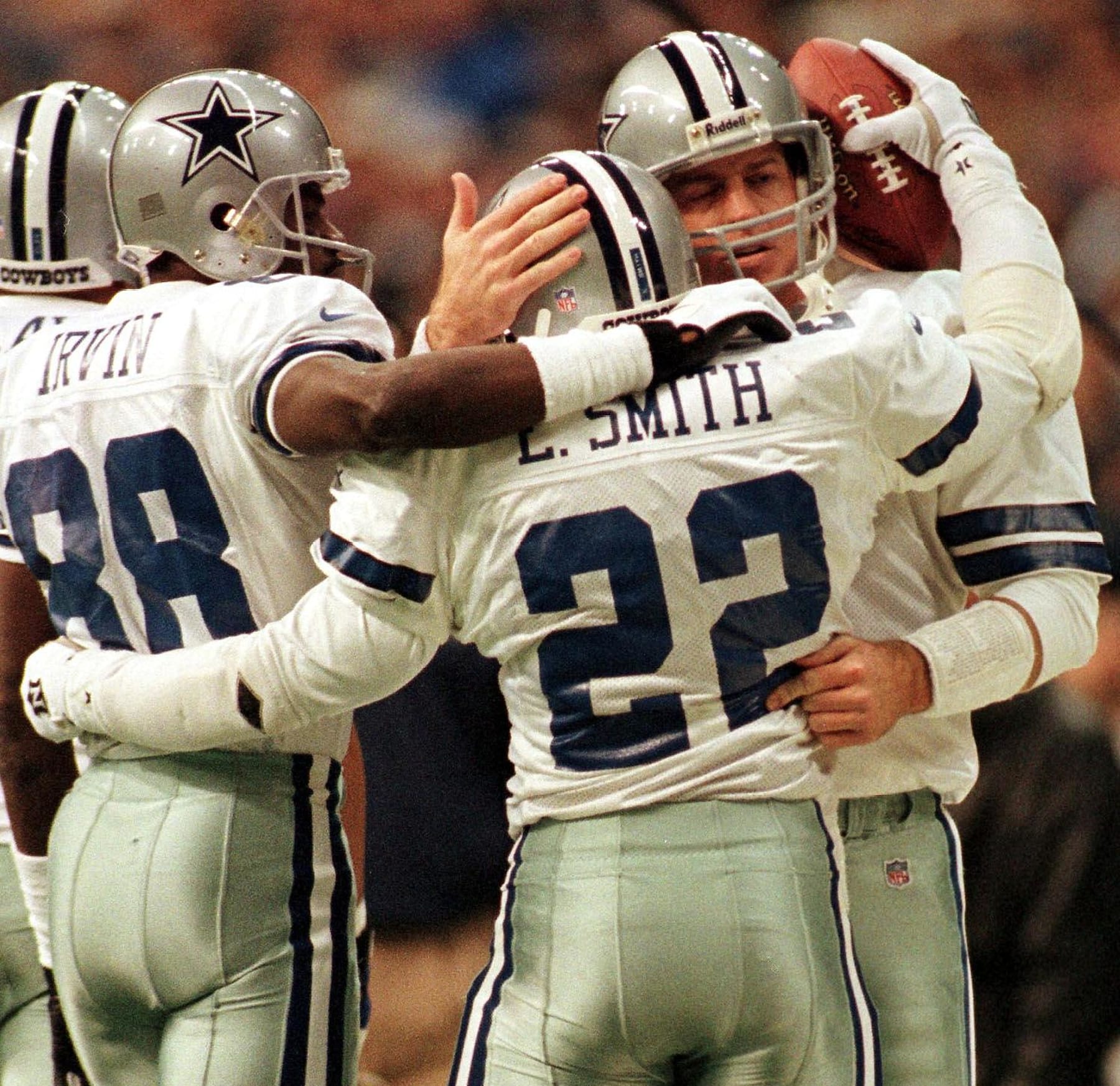 Michael Irvin, Emmitt Smith and Troy Aikman