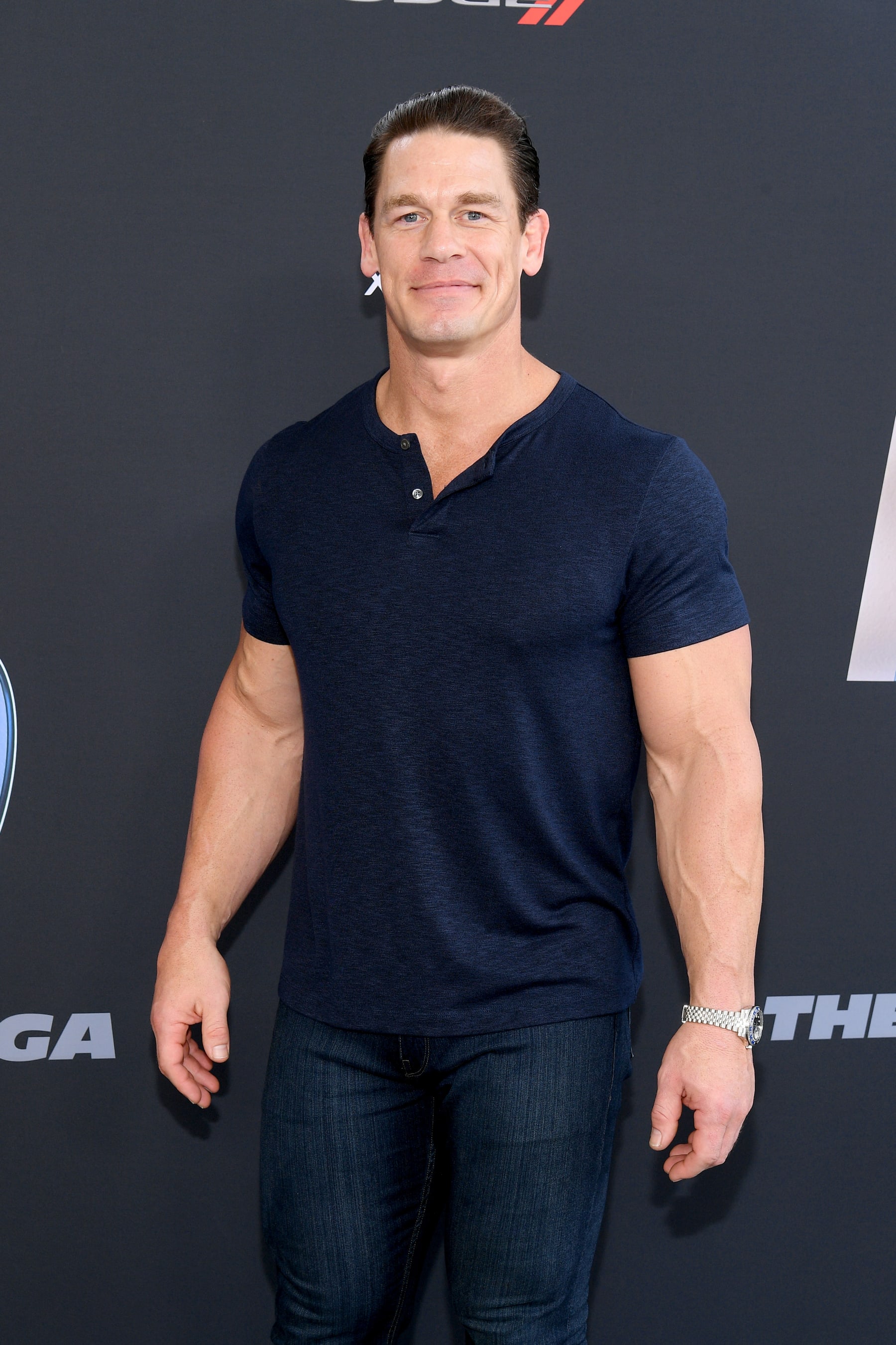 MIAMI, FLORIDA - JANUARY 31: John Cena attends "The Road to F9" Global Fan Extravaganza at Maurice A. Ferre Park on January 31, 2020 in Miami, Florida. (Photo by Dia Dipasupil/Getty Images)