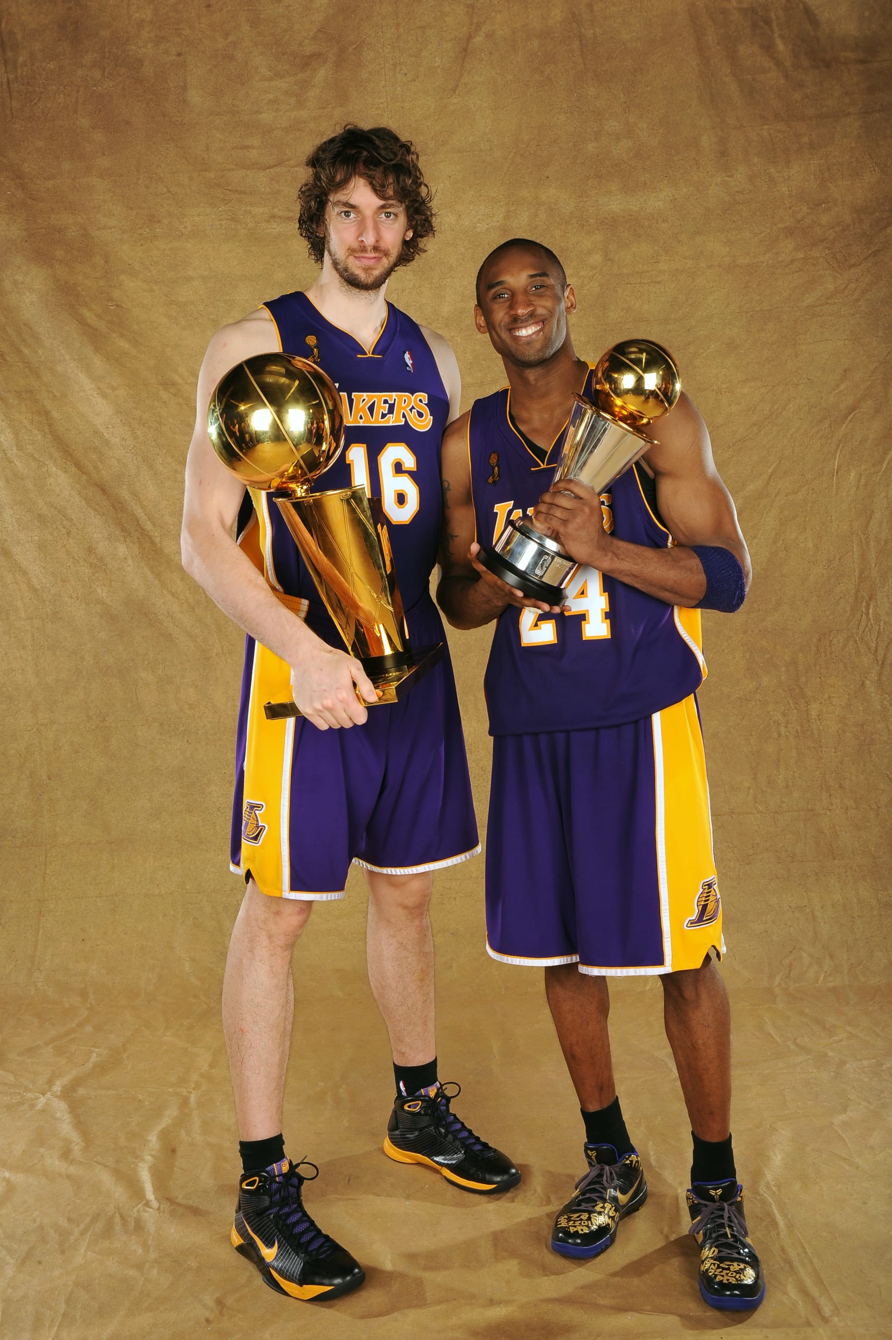 Pau Gasol and Kobe Bryant