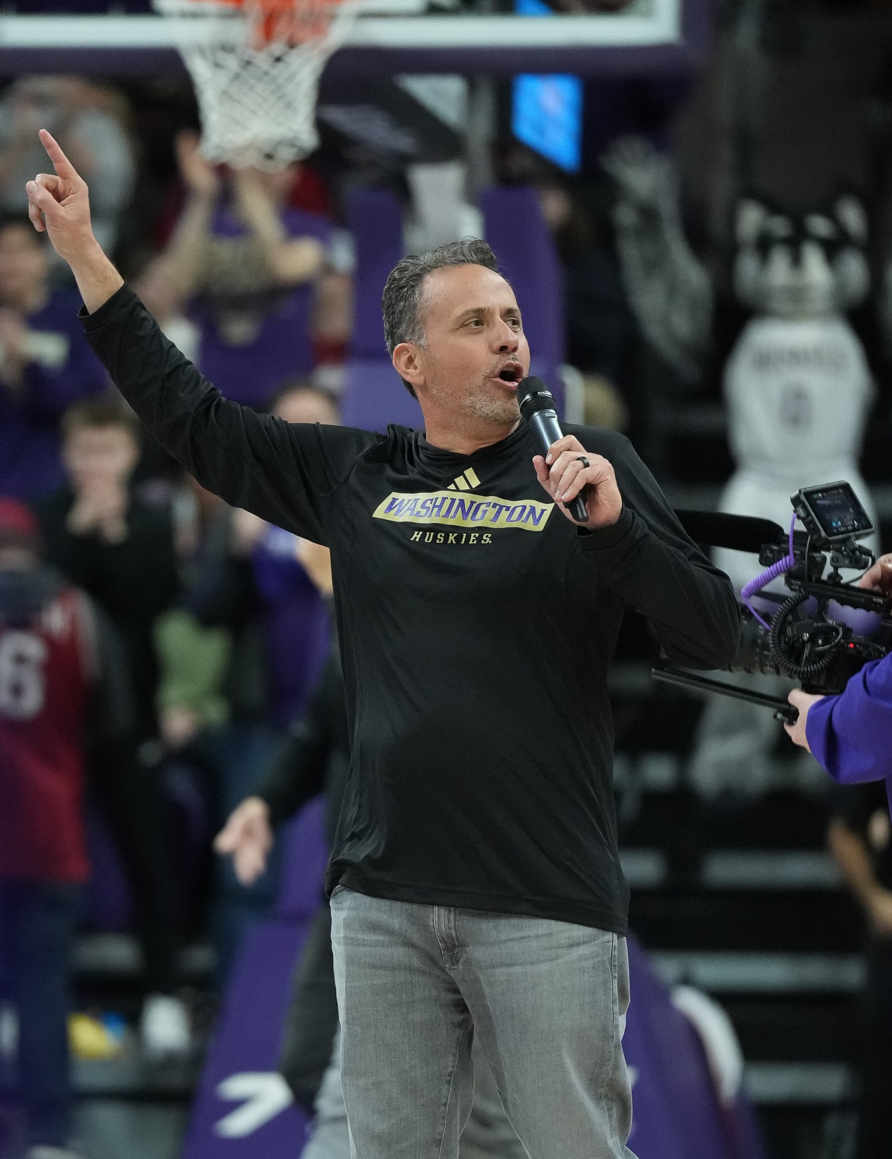 UW head football coach Jedd Fisch UW head football coach Jedd Fisch