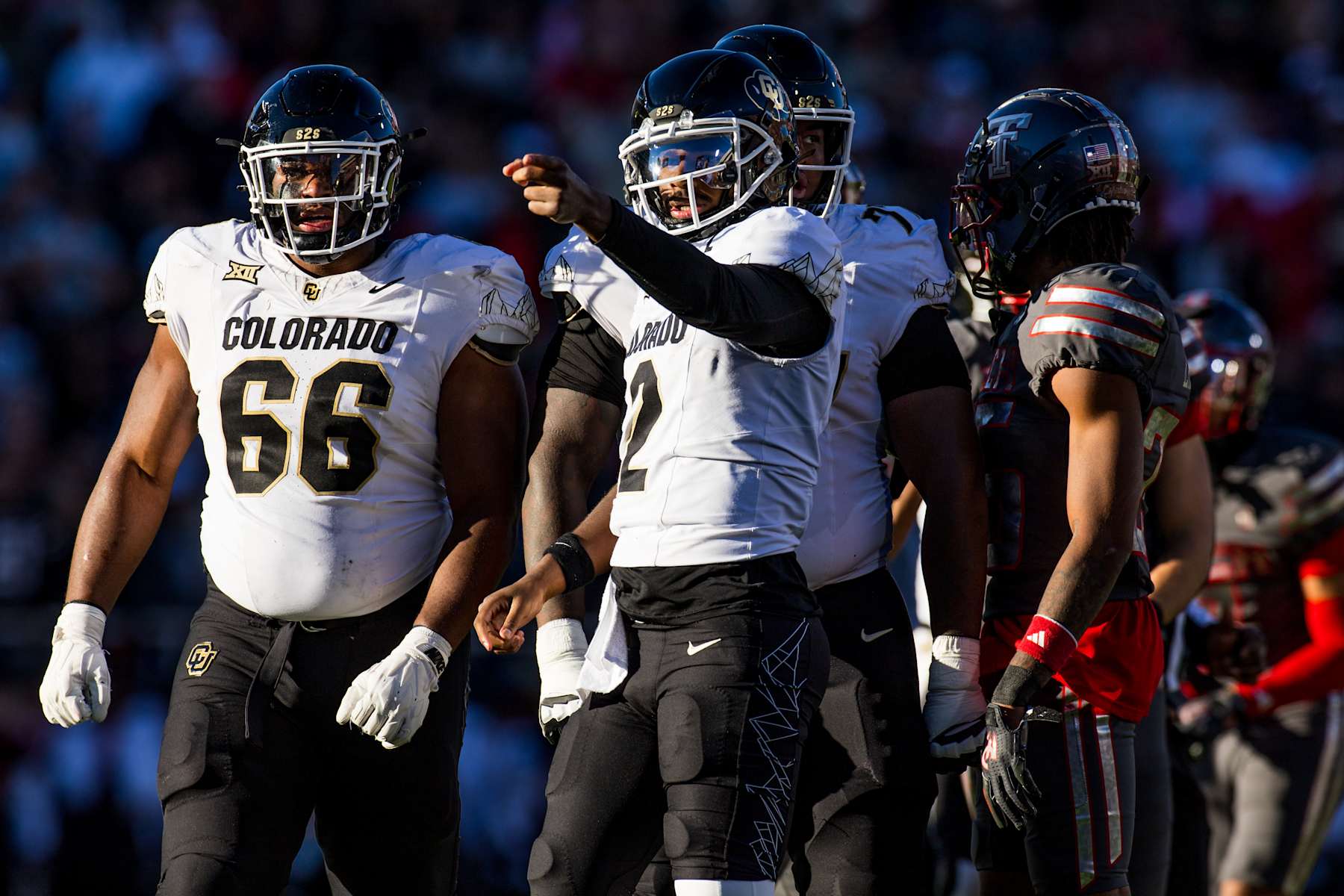Shedeur Sanders #2 of the Colorado Buffaloes 