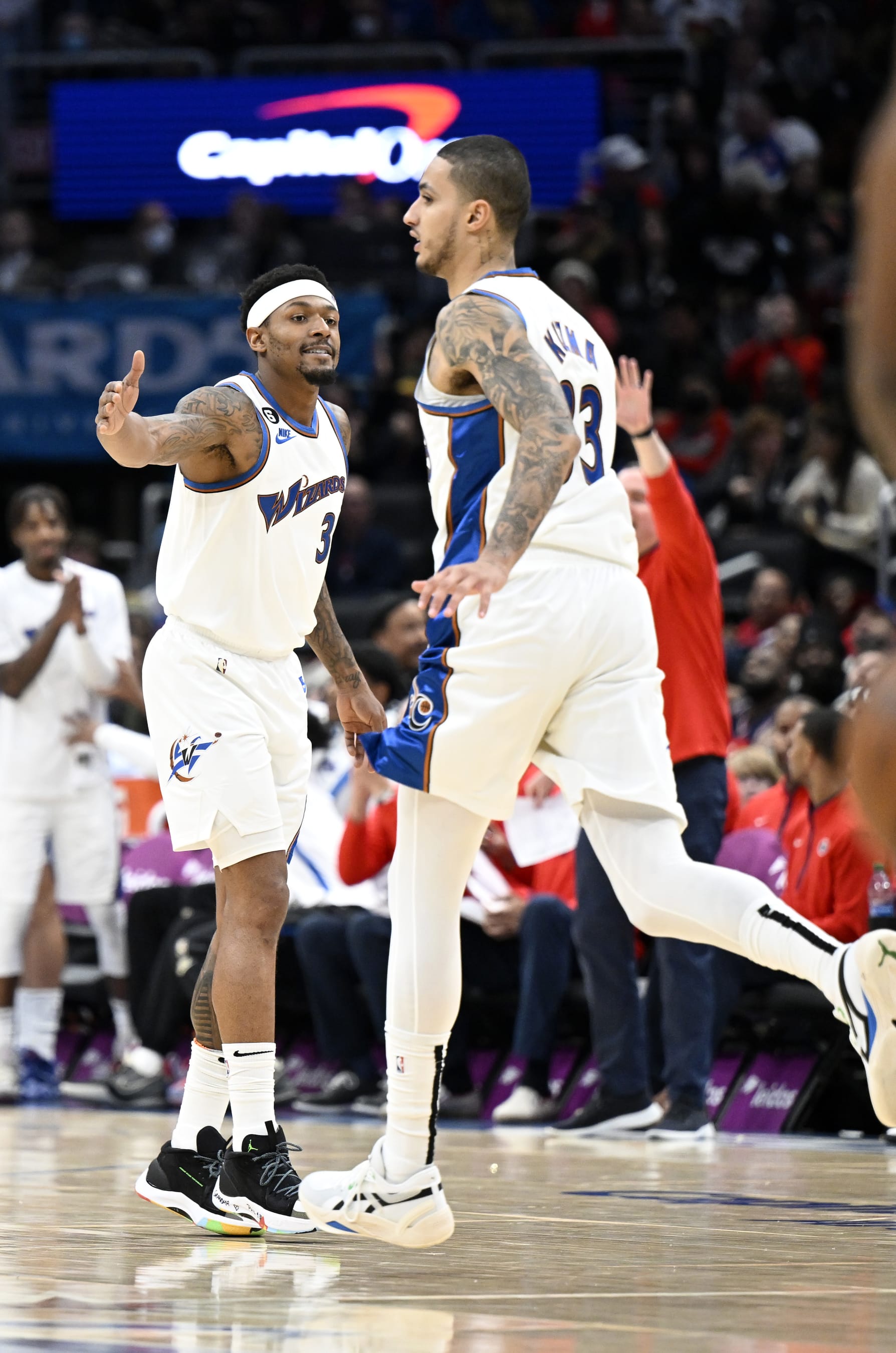 Bradley Beal and Kyle Kuzma