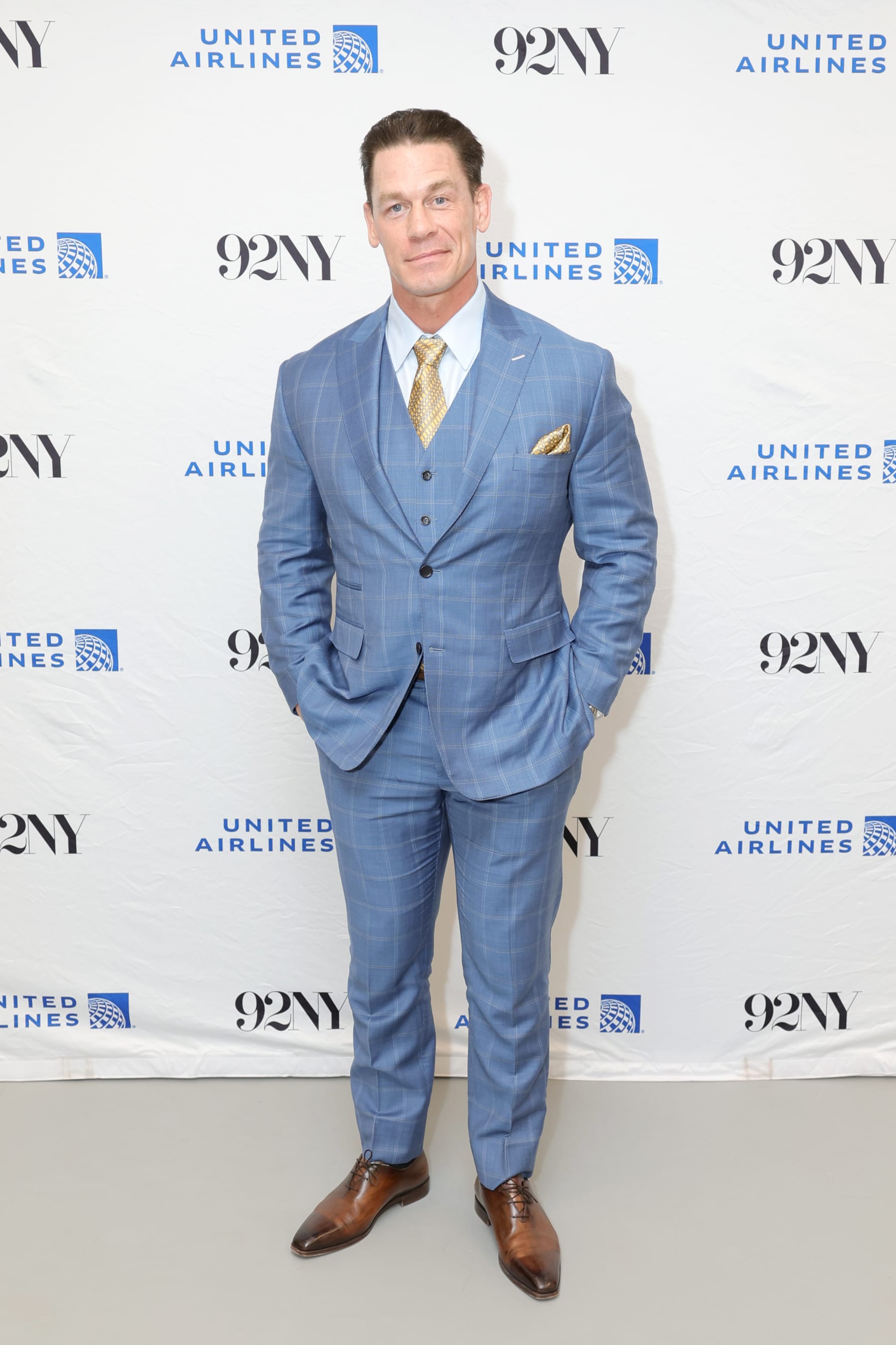 NEW YORK, NEW YORK - MAY 15: John Cena attends a conversation with Josh Horowitz for "Fast X" at The 92nd Street Y, New York on May 15, 2023 in New York City. (Photo by Michael Loccisano/Getty Images)